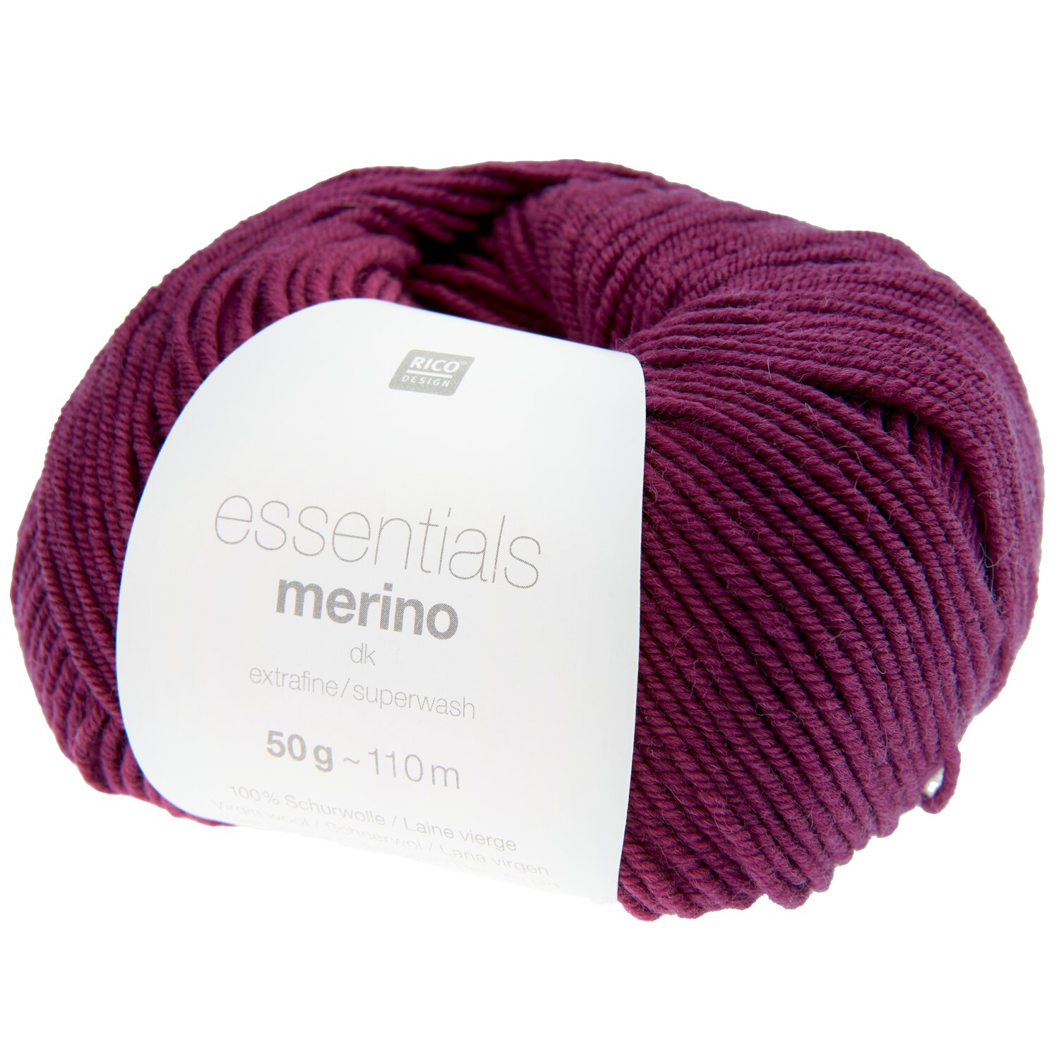 Rico Design Essentials Merino dk Aubergine