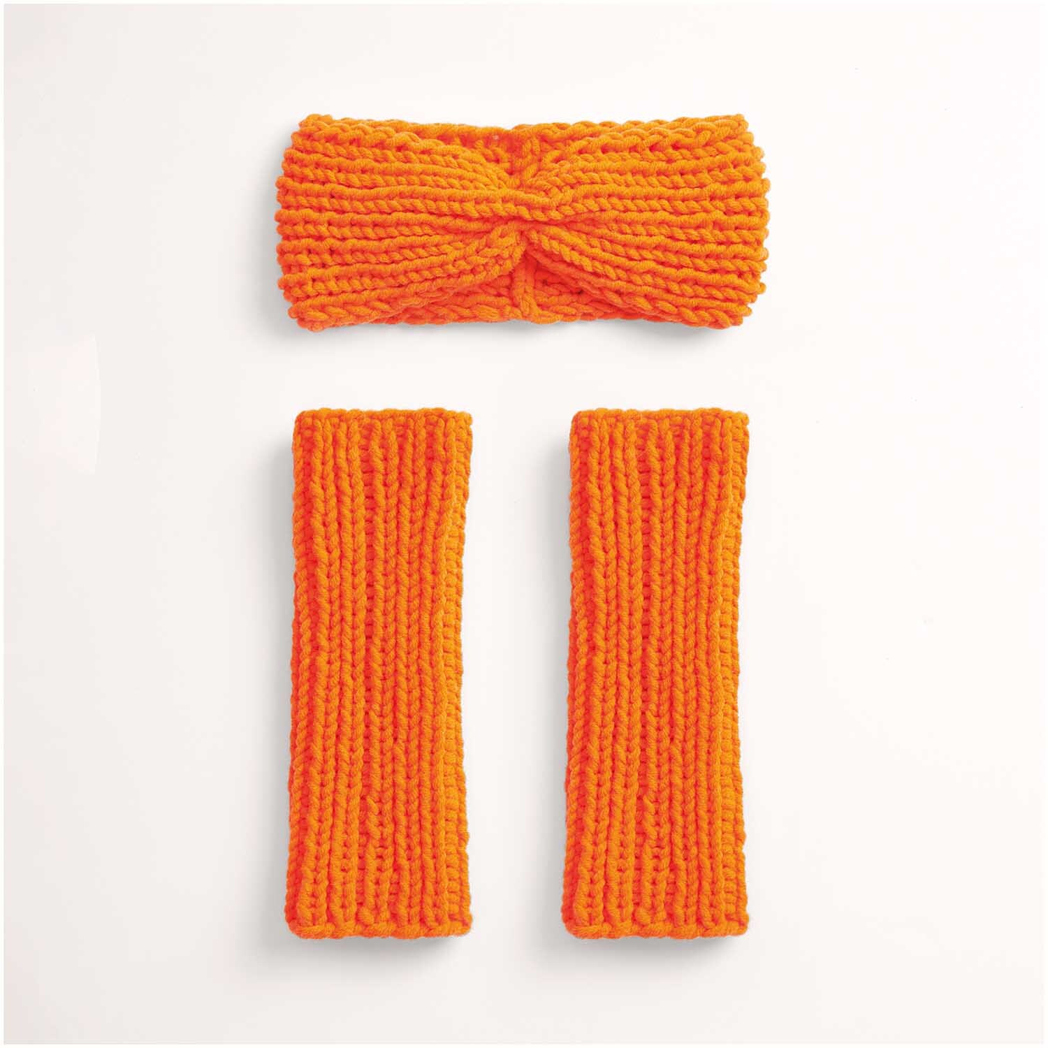 Strickset Stirnband und Stulpen Modell 15 & 16 aus Die Neue Masche Nr. 7