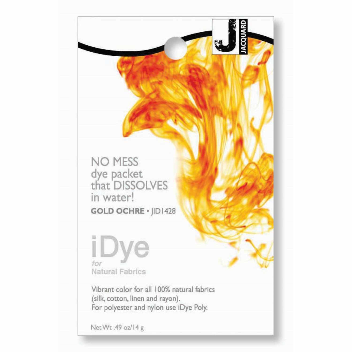 JACQUARD iDye Direct Textilfarbe Gold Ochre