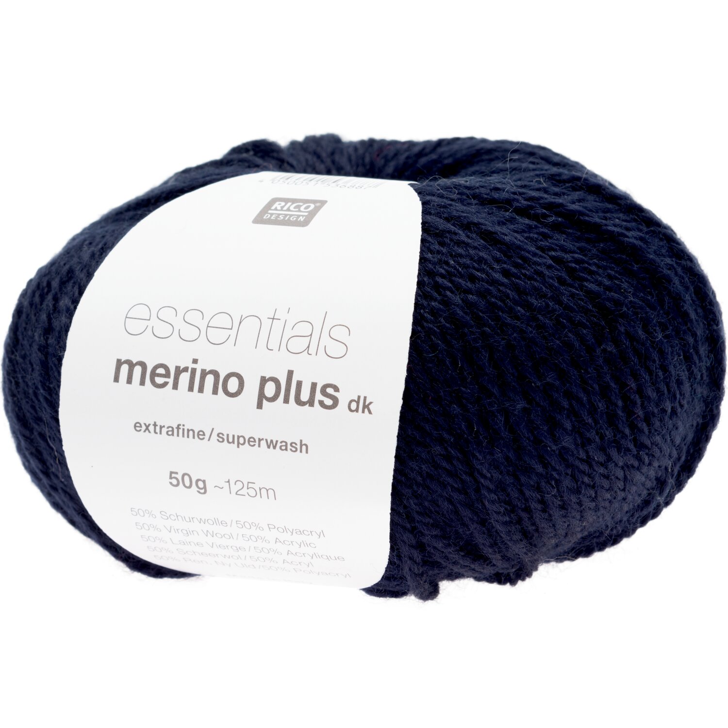 Rico Design Essentials Merino Plus dk Nachtblau