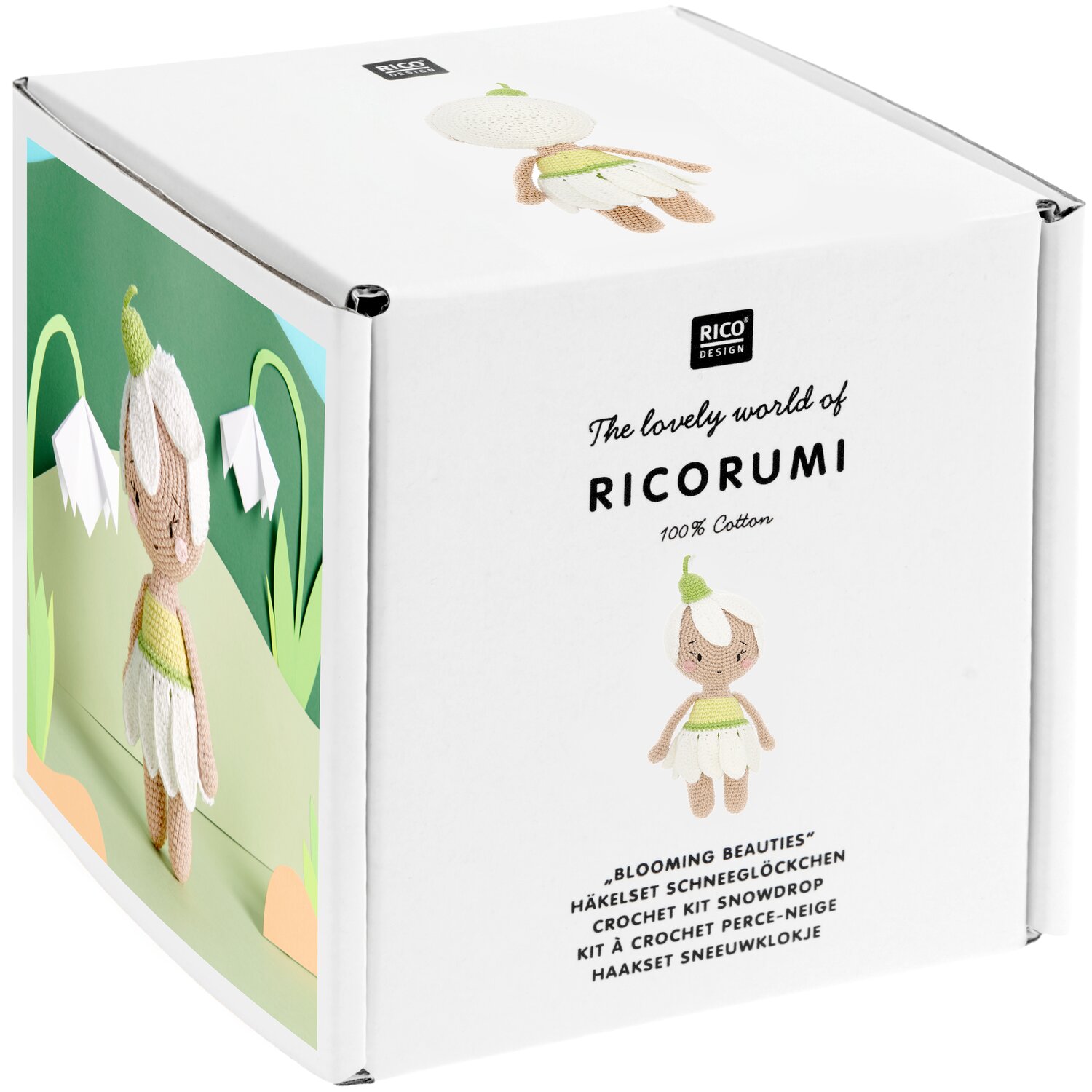 Häkelset Ricorumi Blooming Beauties Schneeglöckchen  von Rico Design