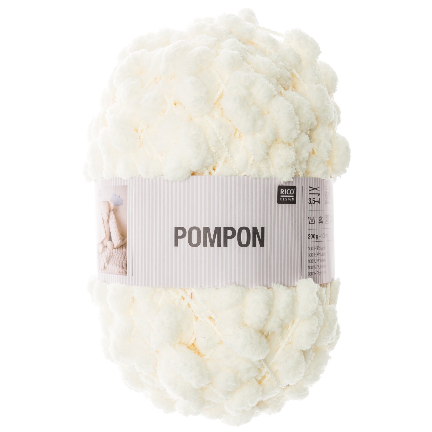 Rico Design Pompon Sahne