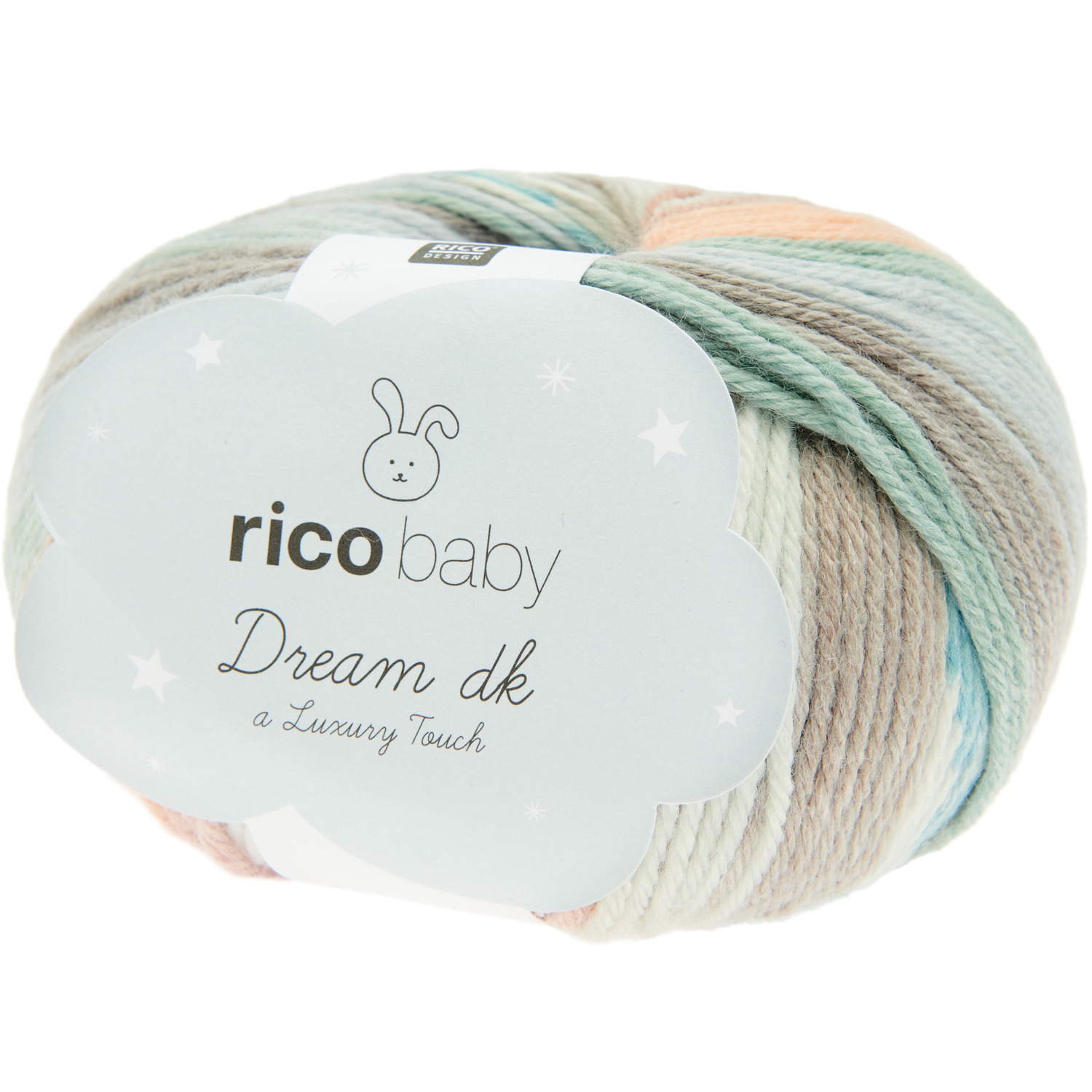 Rico Design Rico Baby Dream dk A Luxury Touch Beige-Grün