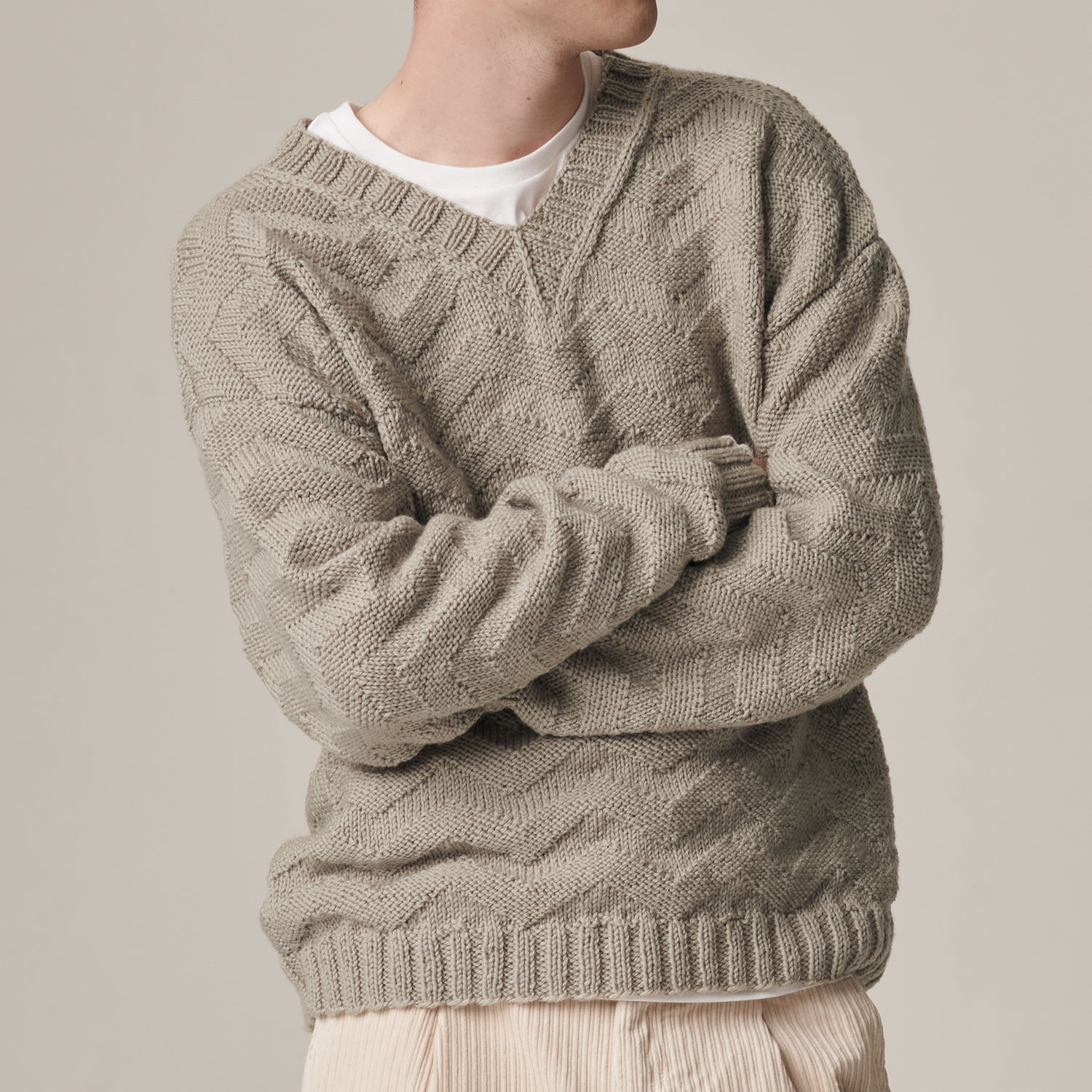 Strickanleitung Pullover aus Essentials Soft Merino aran Strickanleitung Pullover aus Essentials Soft Merino aran