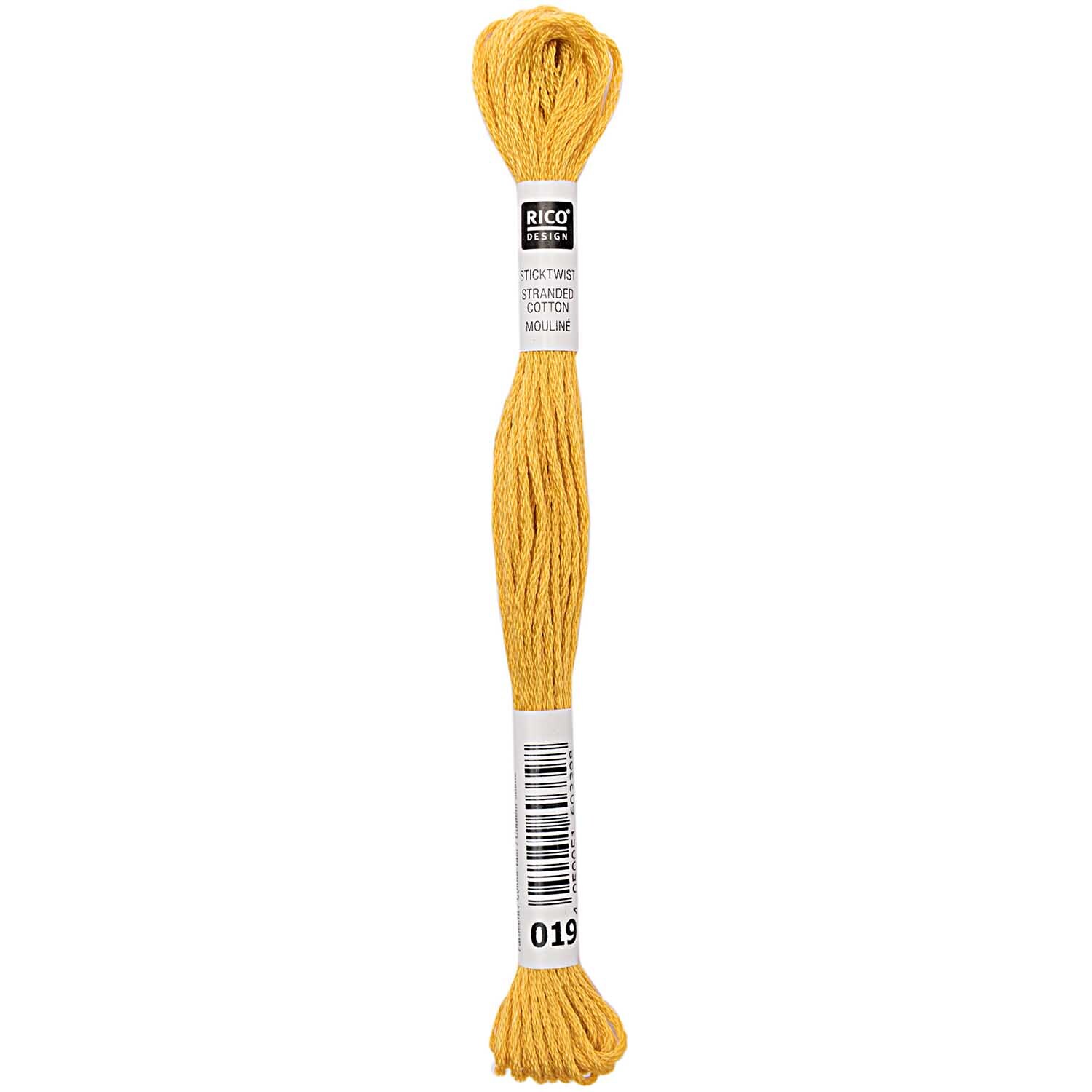 Rico Design Sticktwist 8m 019 Goldgelb