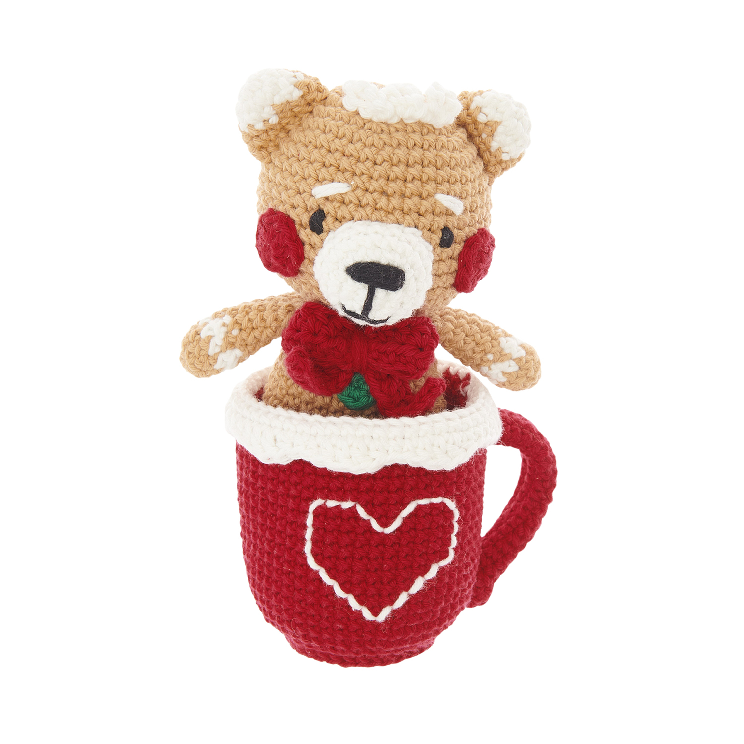 Häkelanleitung Ricorumi CAL Gary the Gingerbread Bear von Rico Design