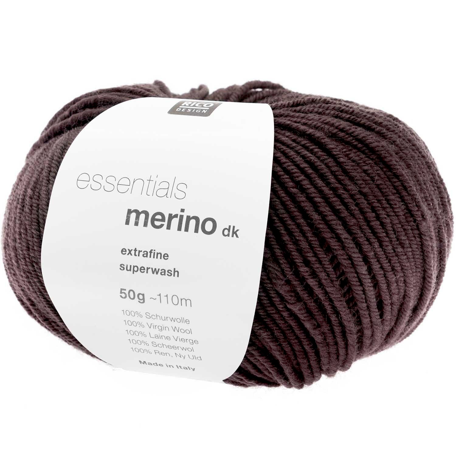 Rico Design Essentials Merino dk Dunkellila