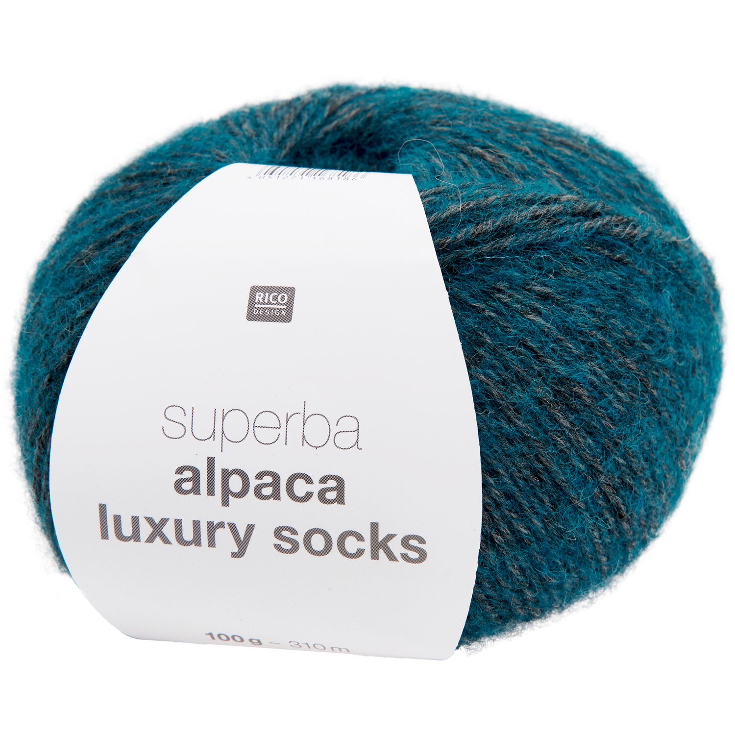 Rico Design Superba Alpaca Luxury Socks Azur