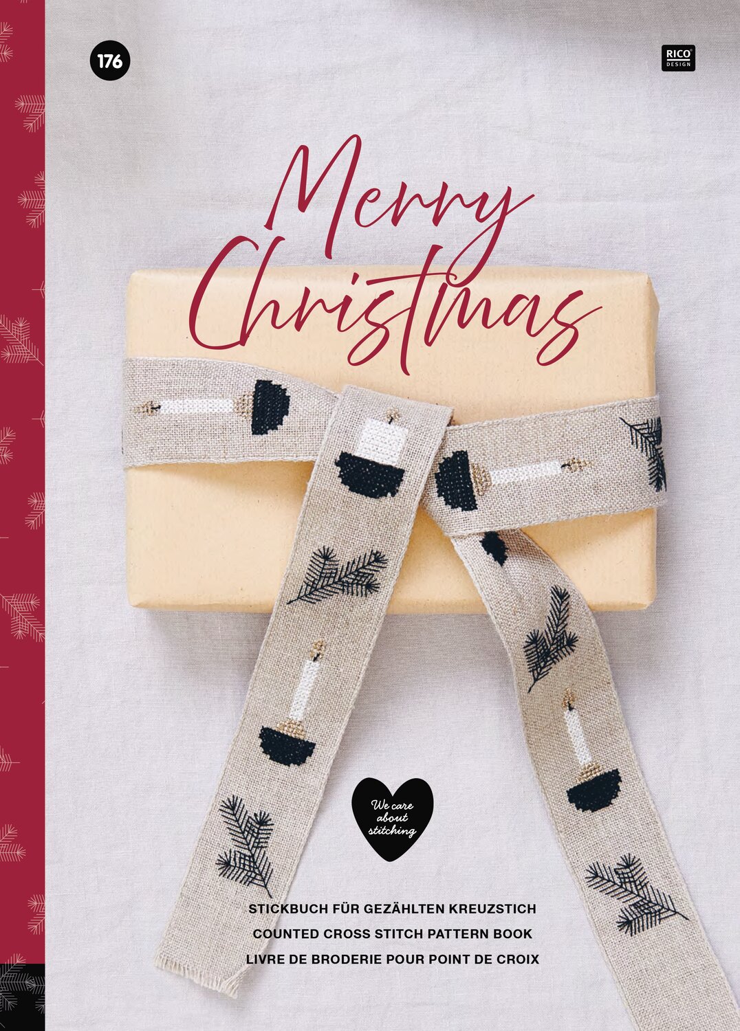 Stickbuch Merry Christmas 176 von Rico Design
