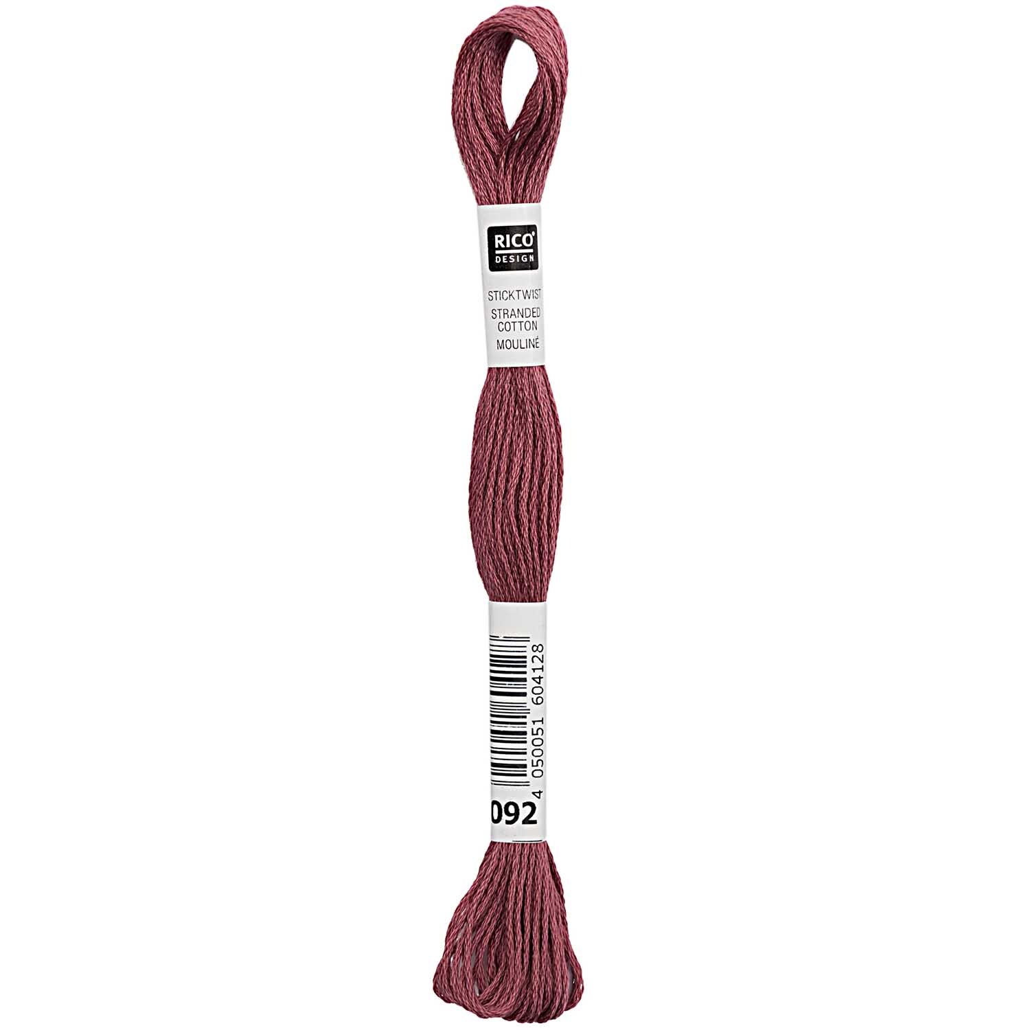 Rico Design Sticktwist 8m 092 Brombeer