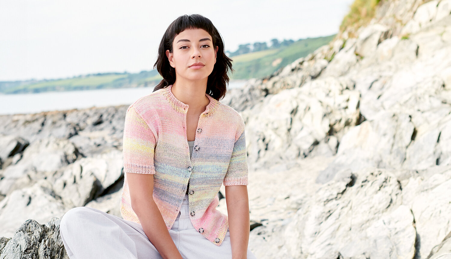Strickanleitung Jacke Creative Chic-Unique Cotton dk