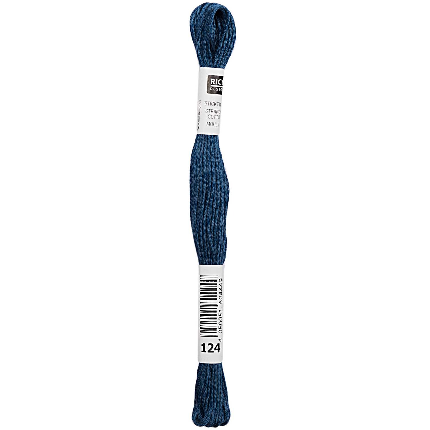 Rico Design Sticktwist 8m 124 Blau