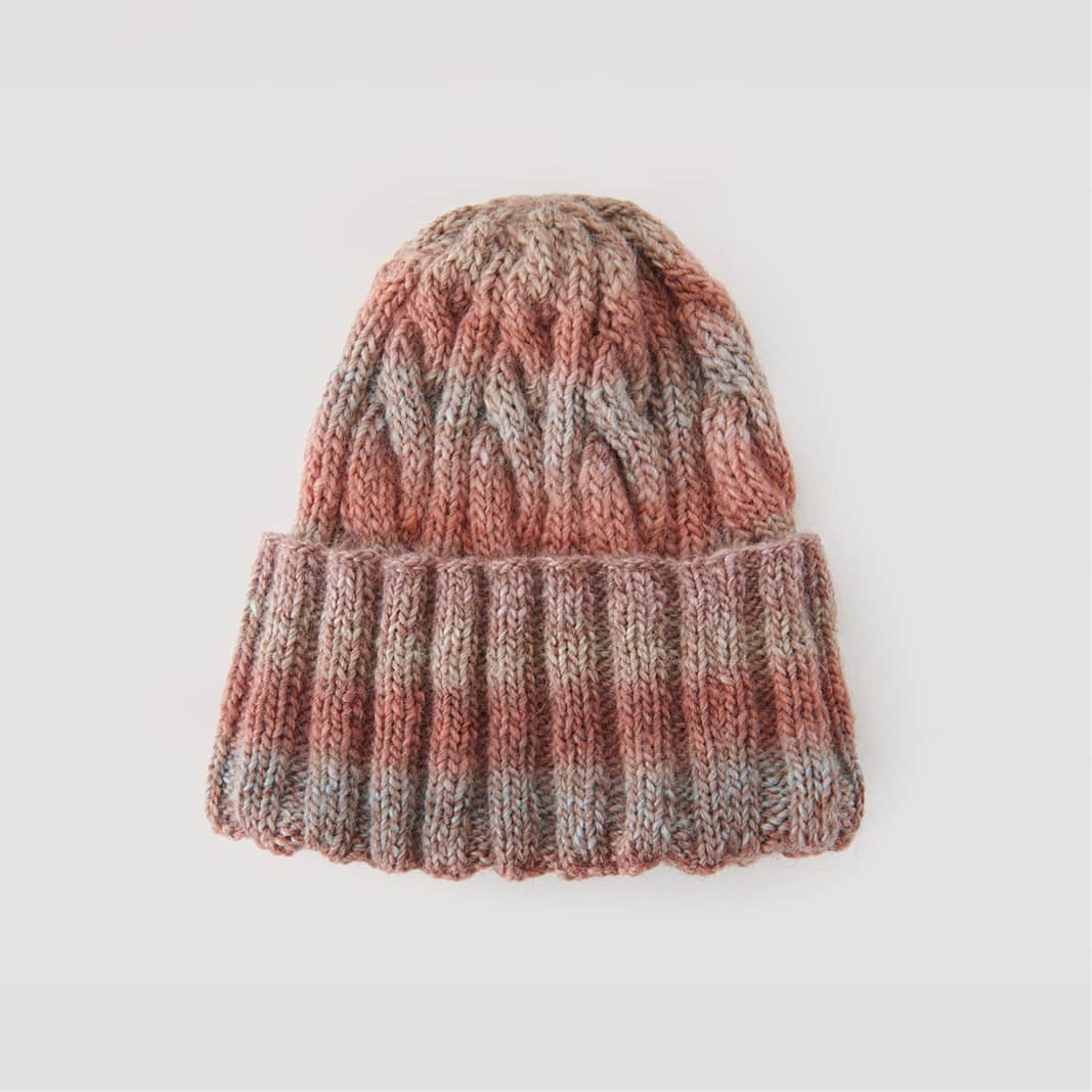 Gestrickte Mütze: Modell 06 aus dem Heft Lovewool No. 21