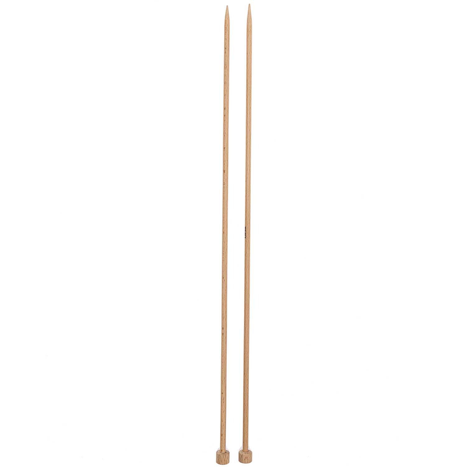 Jackenstricknadeln 40cm Holz