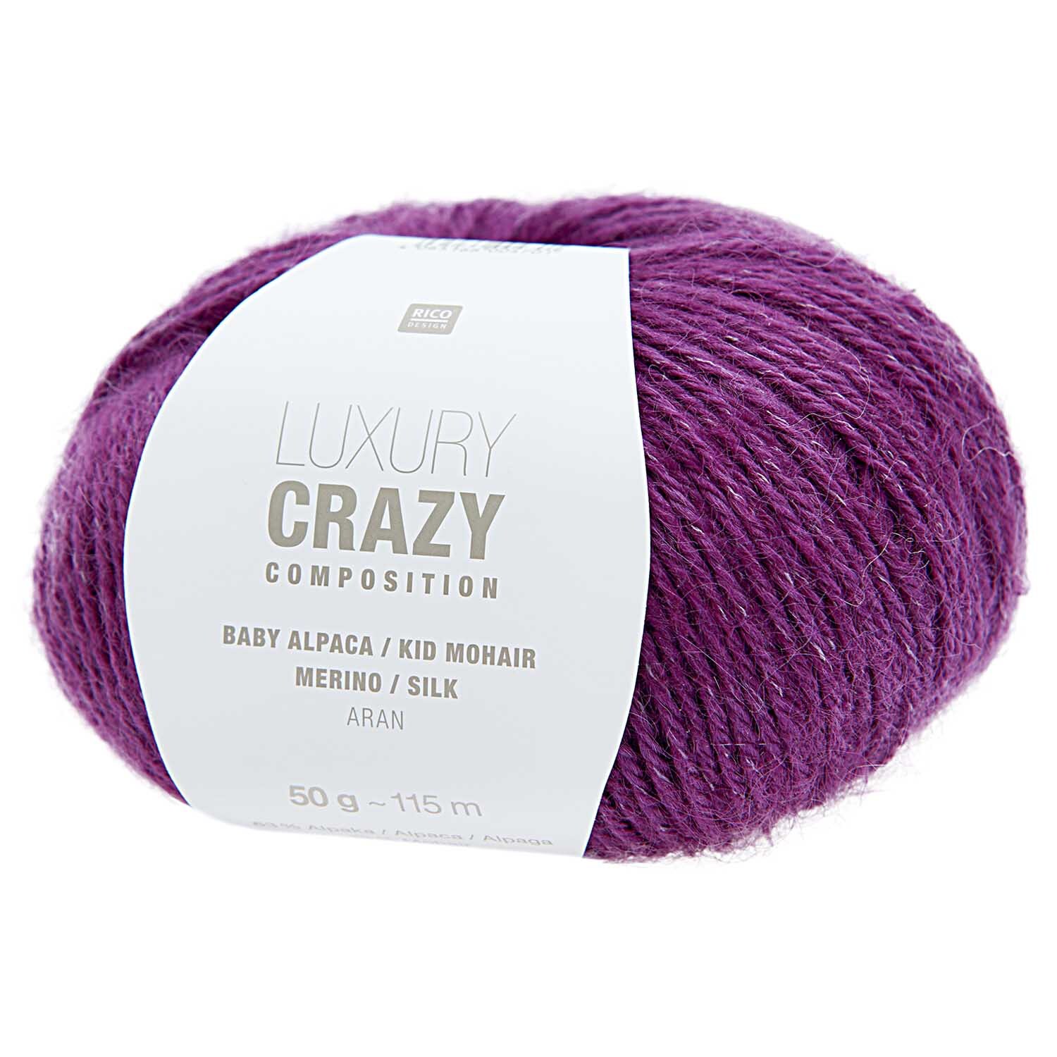 Rico Design Luxury Crazy Composition aran Lila