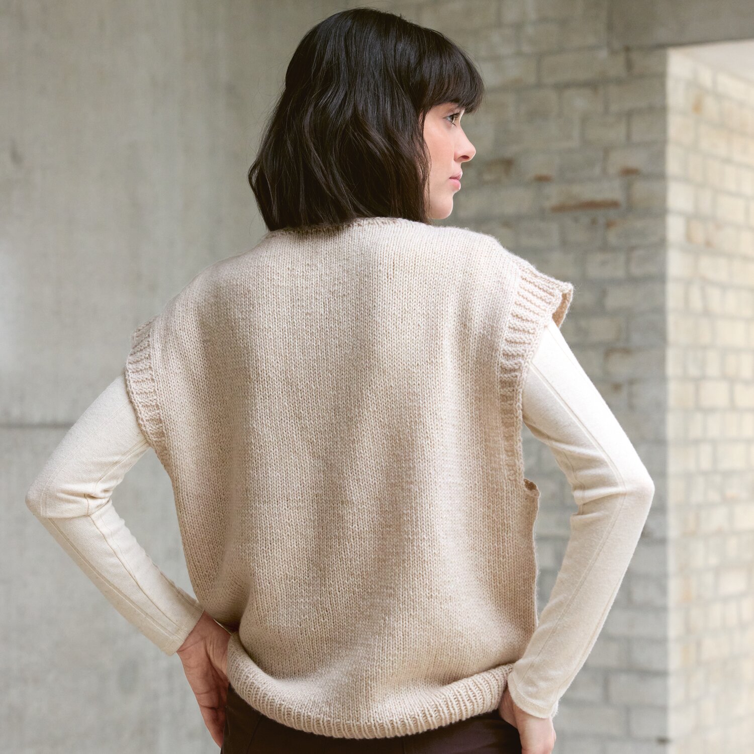 Strickset Pullunder Modell 03 aus Luxury Knits - Premium Natural Fibres von Rico Design