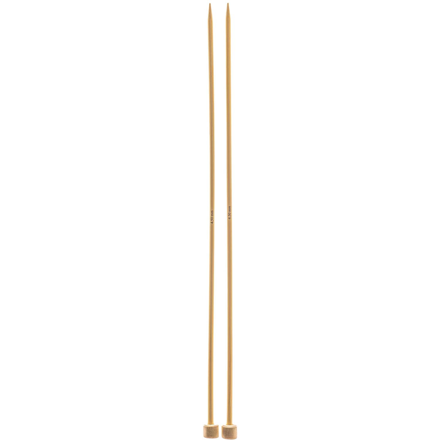 Rico Design Jackenstricknadeln 33cm Bambus 4,5