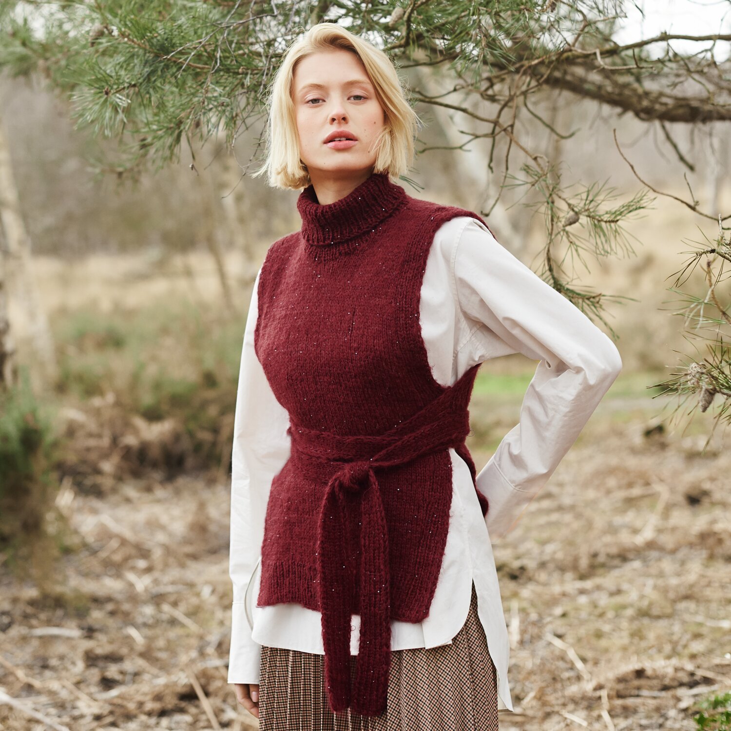 Strickset Pullunder Modell 33 aus Lovewool No. 21 von Rico Design