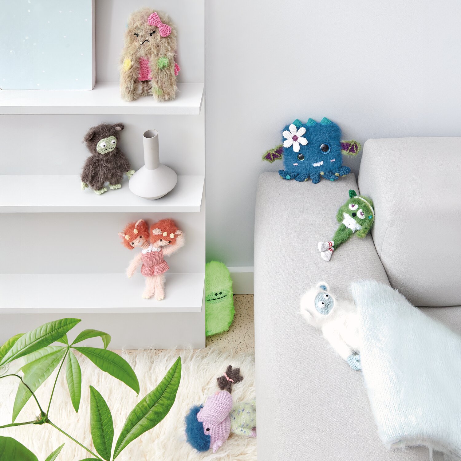 Ricorumi Furry Furry Print 25g 175m Farbe Beige von Rico Design