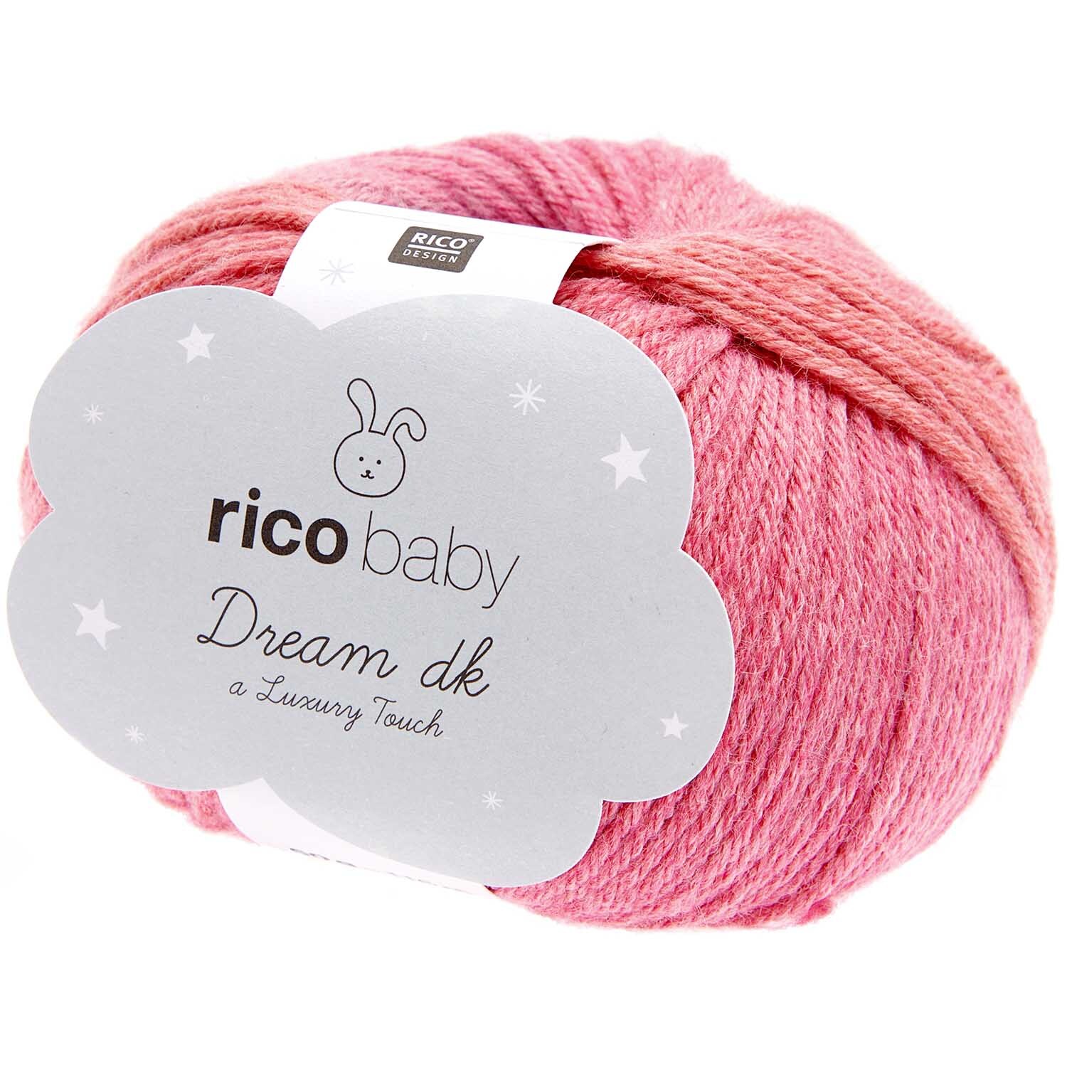 Rico Design Rico Baby Dream dk A Luxury Touch Berries