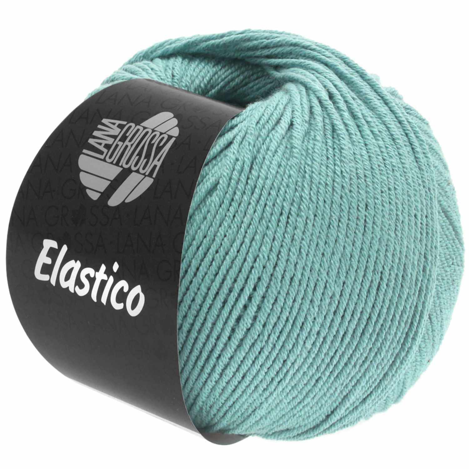 Elastico 50g 160m Farbe Hellpetrol von LANA GROSSA Mode mit Wolle Handels- und Vertriebs Elastico Wolle in Hellpetrol von Lana Grossa, 50g Knäuel, ideal für Strickprojekte.