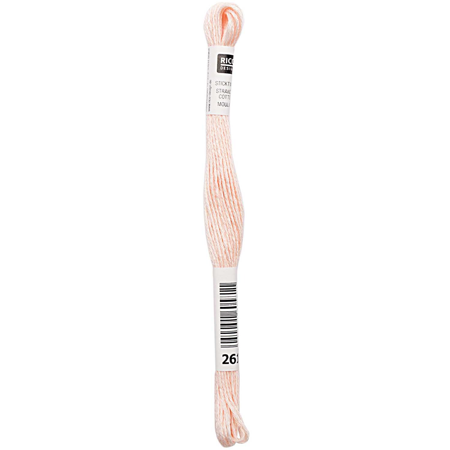 Rico Design Sticktwist 8m 261 Lachsrosa