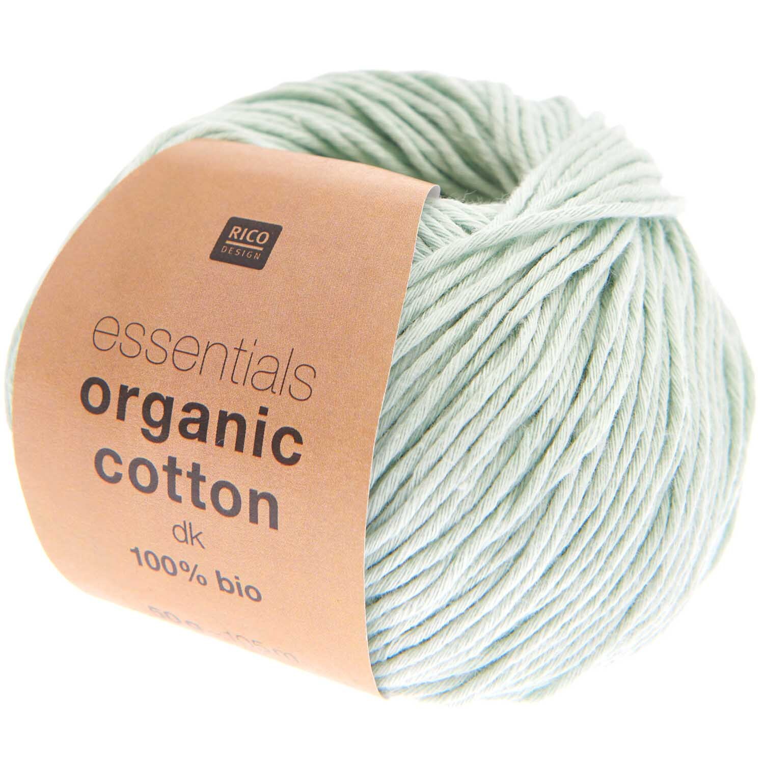 Rico Design Essentials Organic Cotton dk Aqua