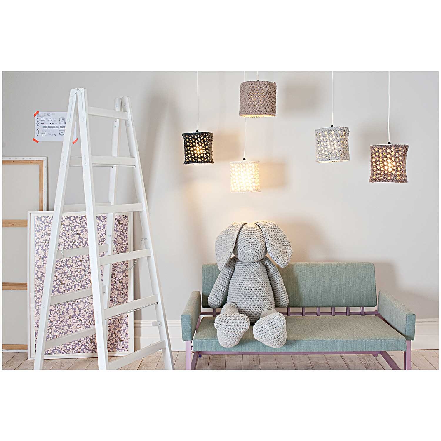 Metallring weiß glänzend von Rico Design