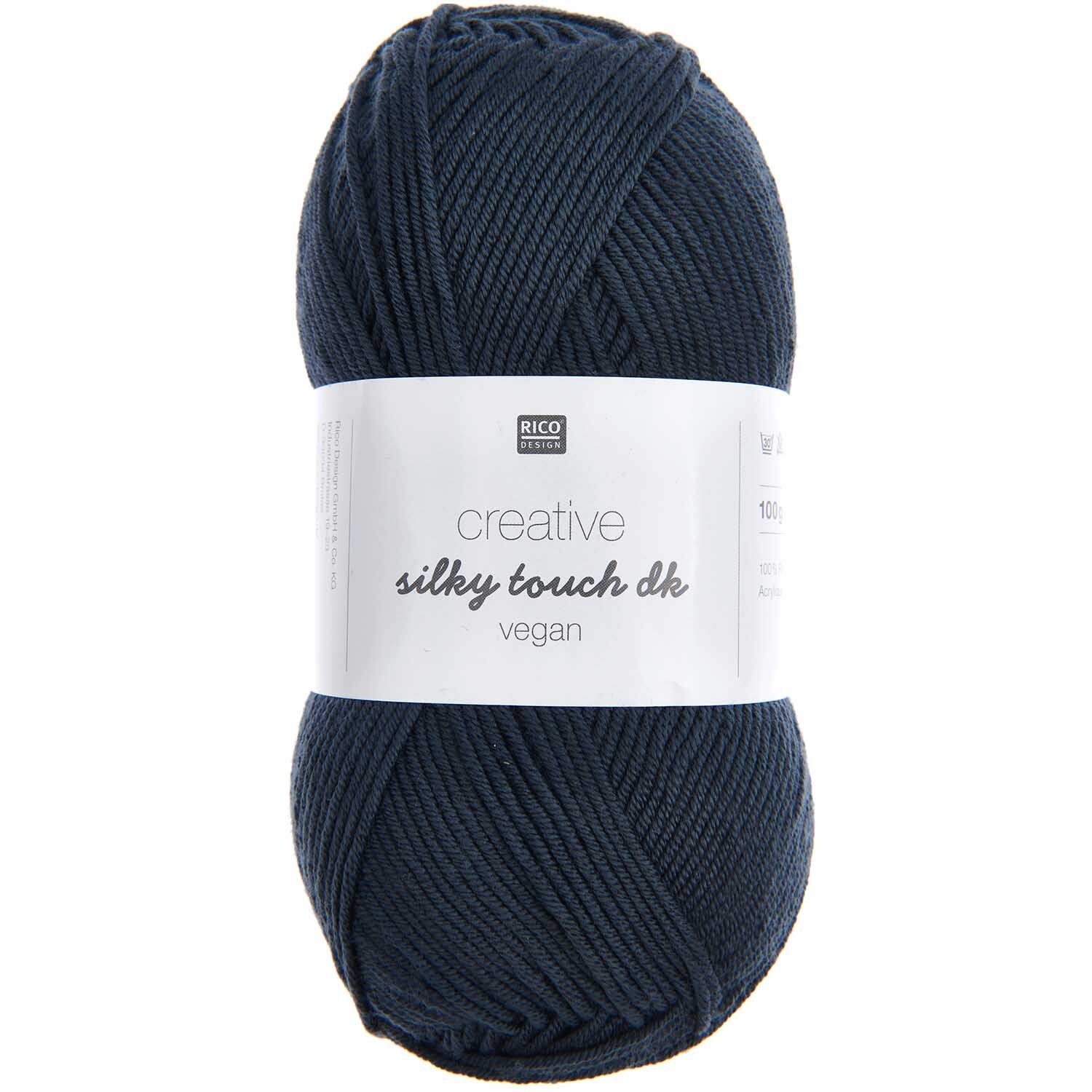 Rico Design Creative Silky Touch dk Nachtblau