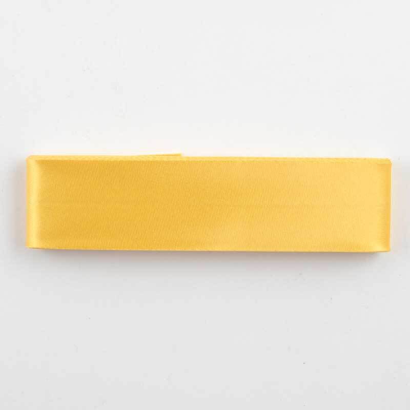 Gütermann Satin-Schrägband 30mm 2m Gelb