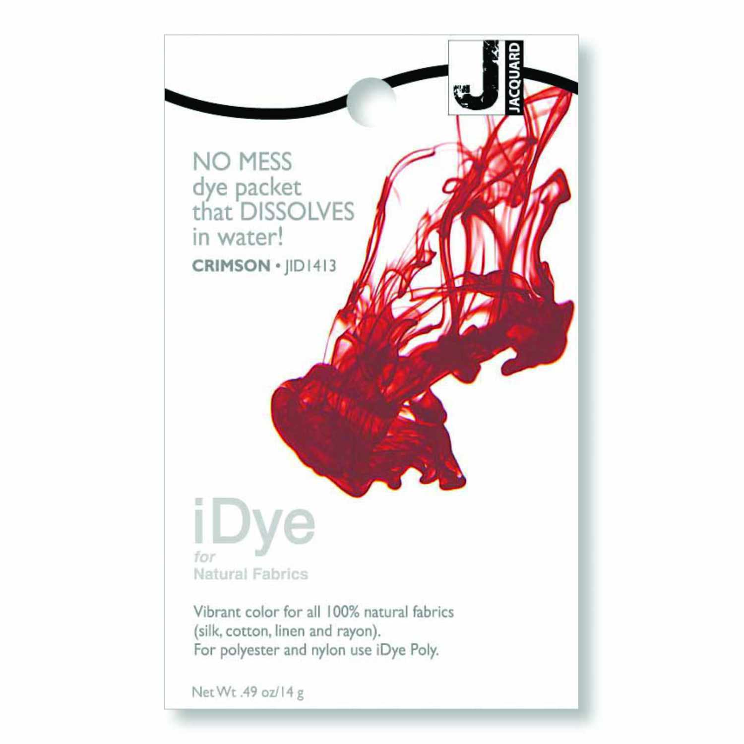 JACQUARD iDye Direct Textilfarbe Crimson
