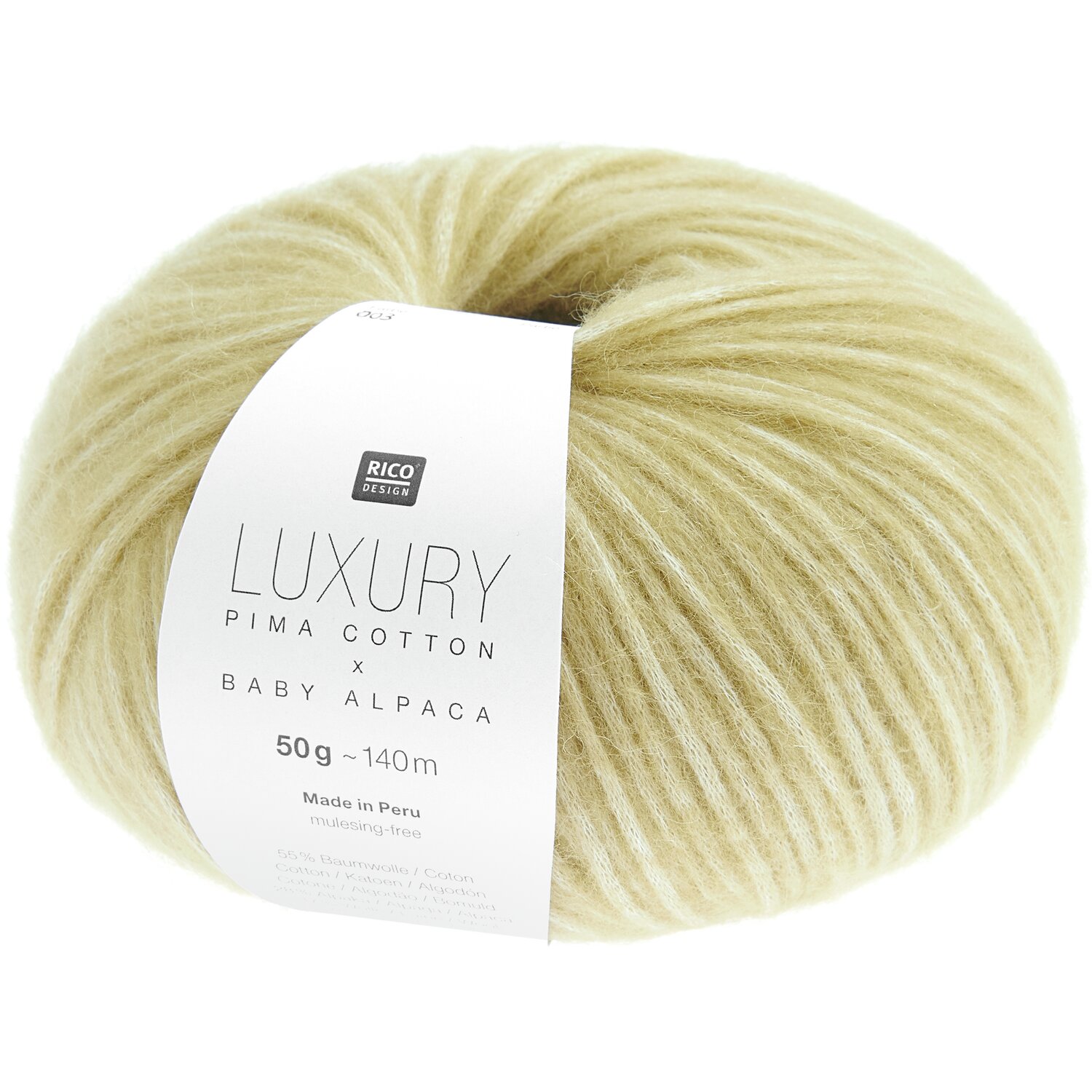 Strickset Tuch Modell 01 aus Luxury Knits - Summer Pieces von Rico Design