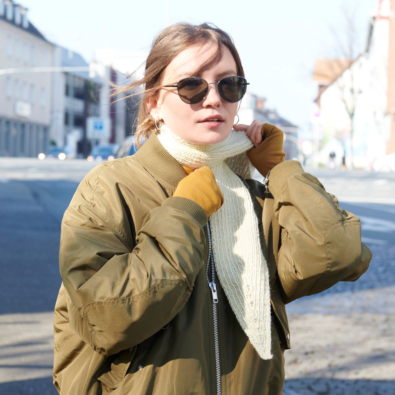 Strickset Mini Tuch Modell 04a aus Mini Tücher Special von Rico Design