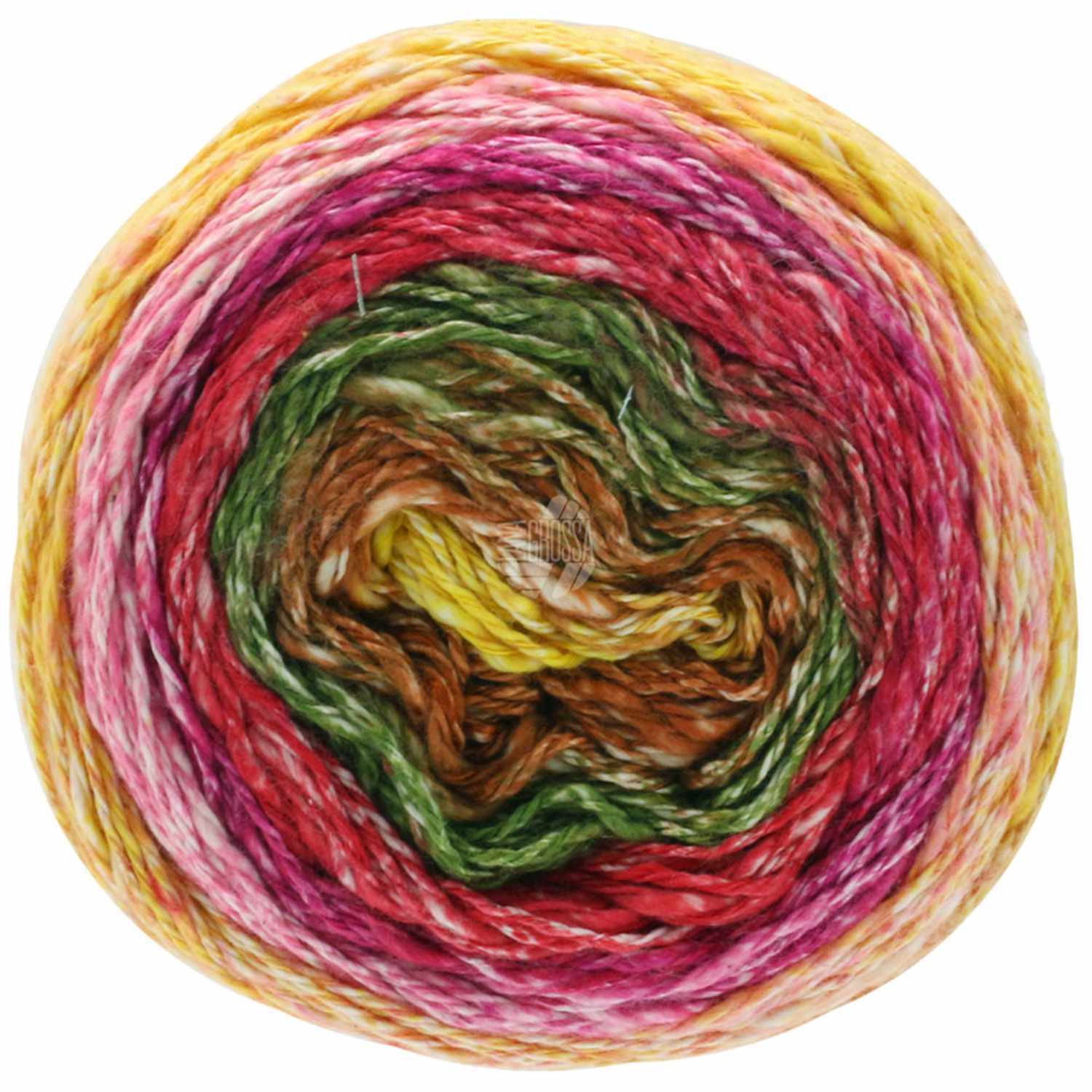 Gomitolo Collina 100g 260m Farbe Olivbraun/Rot/Fuchsia/Rosa von LANA GROSSA Mode mit Wolle Handels- und Vertriebs Gomitolo Collina 100g 260m Farbe Olivbraun/Rot/Fuchsia/Rosa von LANA GROSSA Mode mit Wolle Handels- und Vertriebs