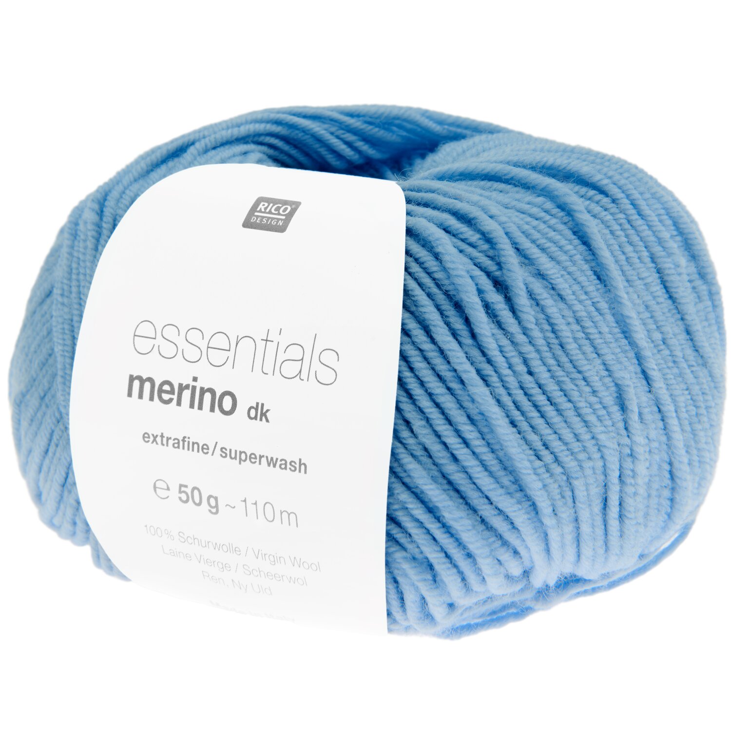 Rico Design Essentials Merino dk Hellblau