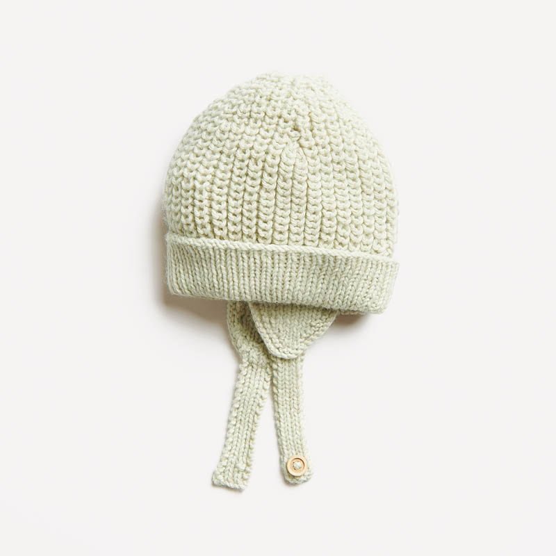Gestrickte Babymütze: Modell 07 aus dem Heft Rico Baby 042