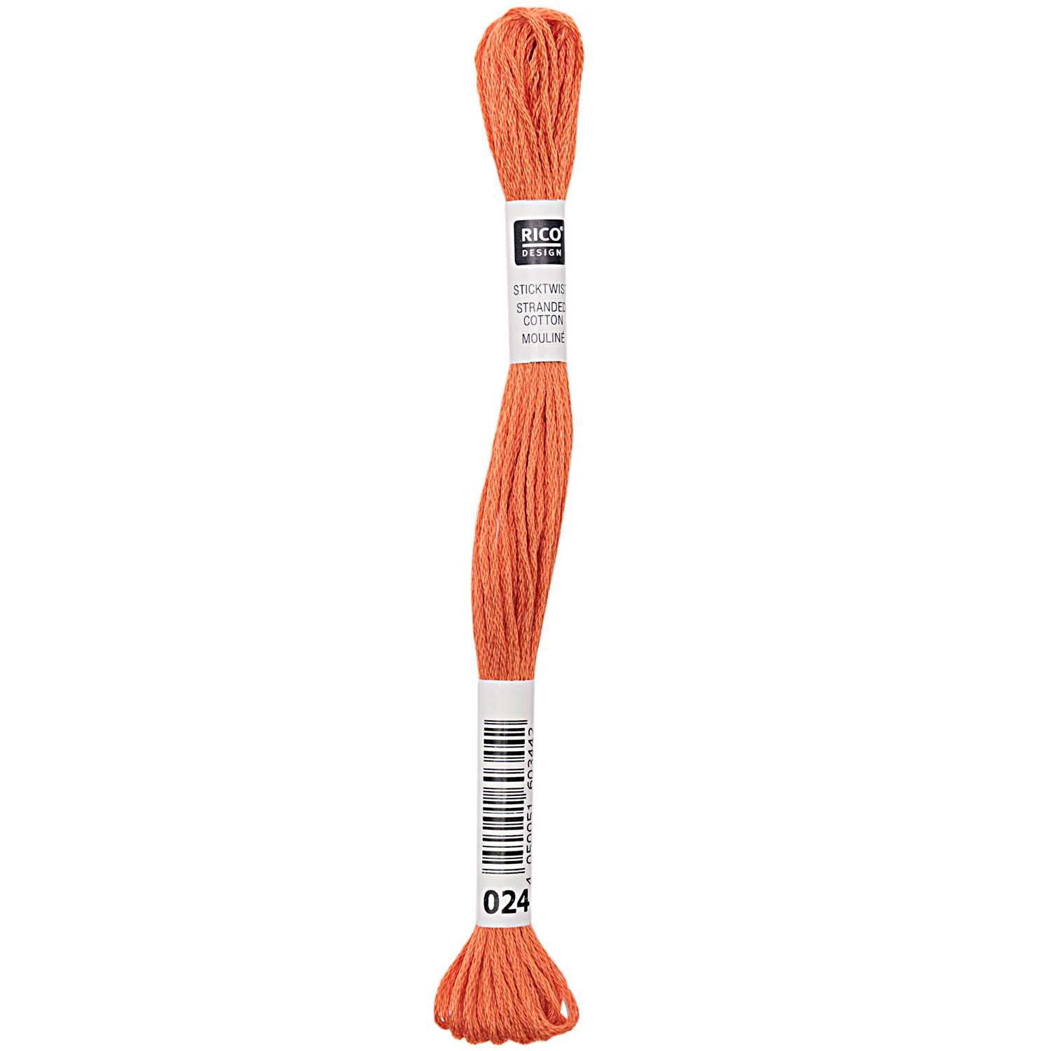 Rico Design Sticktwist 8m 024 Terracotta