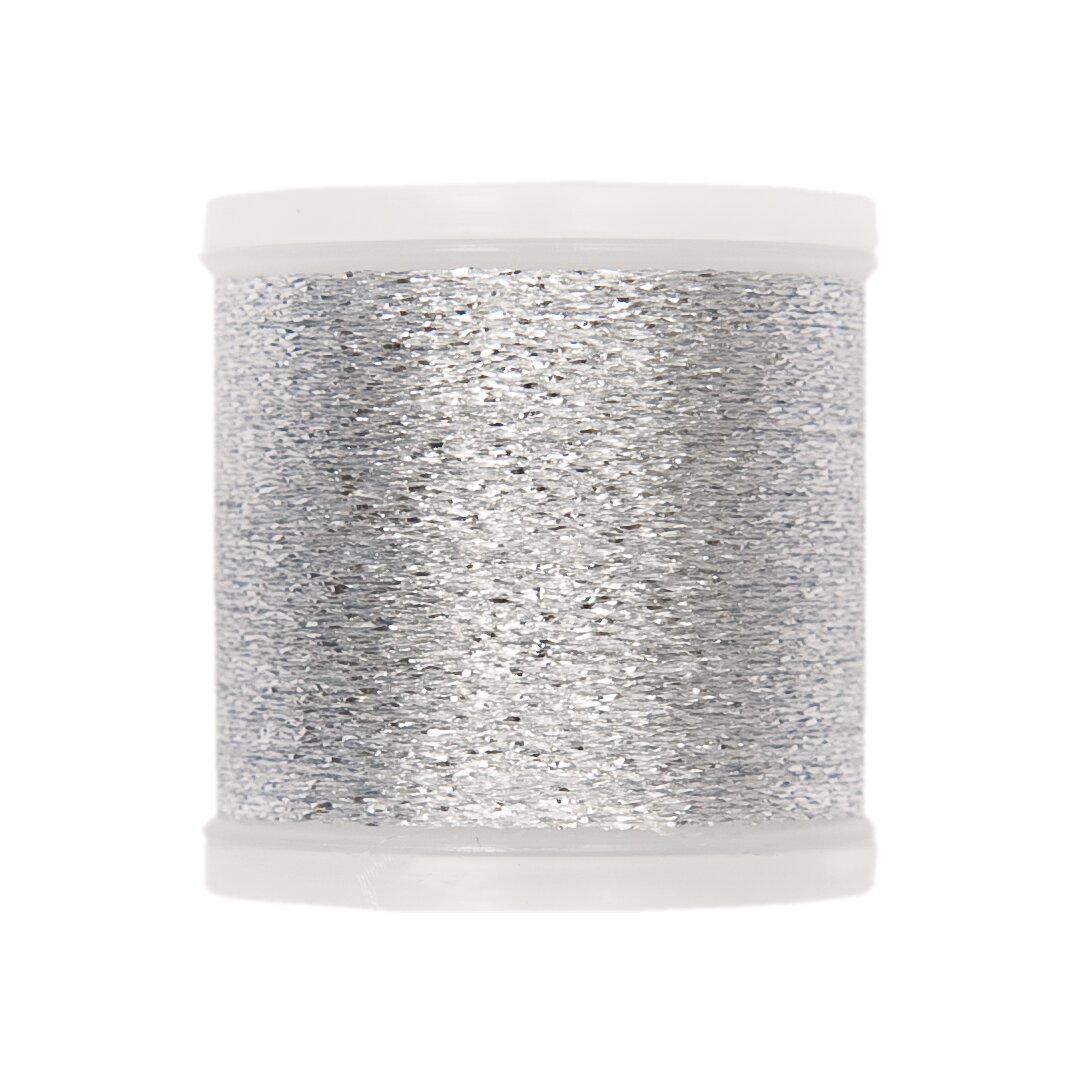 Sticktwist Metallic No. 40 200m Farbe Silber von Rico Design