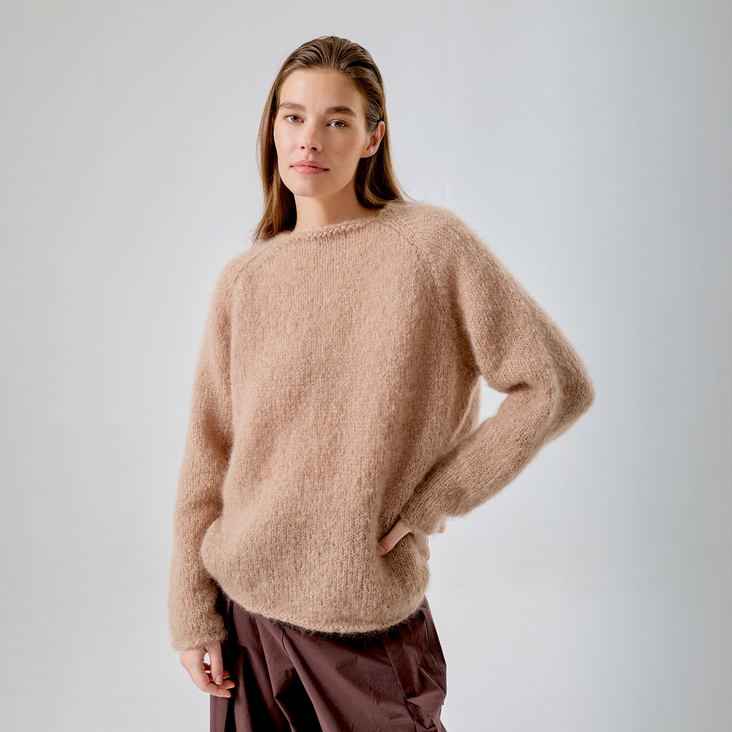 Strickanleitung Pullover aus Fashion Mohair Merino chunky von idee. Creativmarkt 