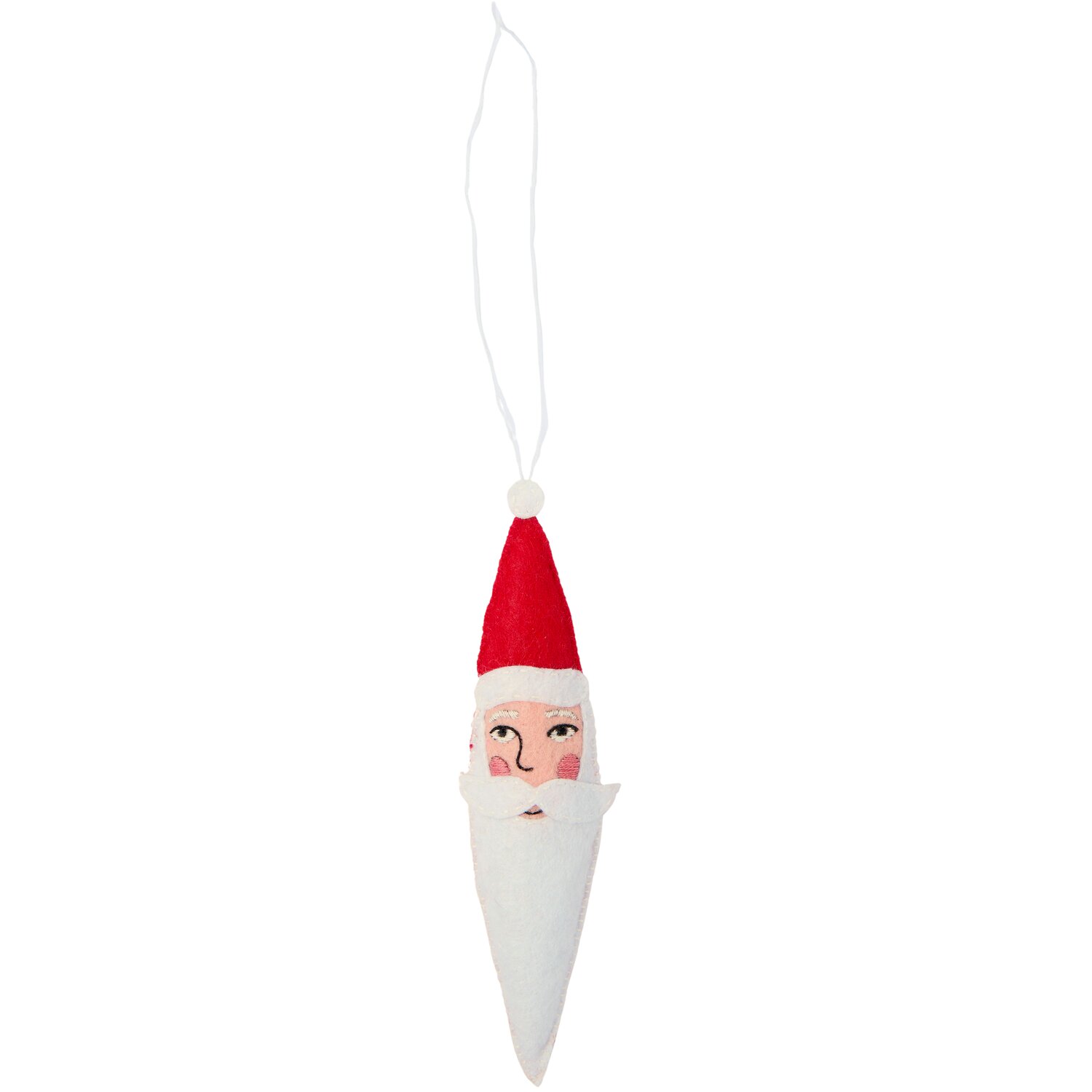 Stickpackung Filzanhänger Weihnachtsmann von Rico Design