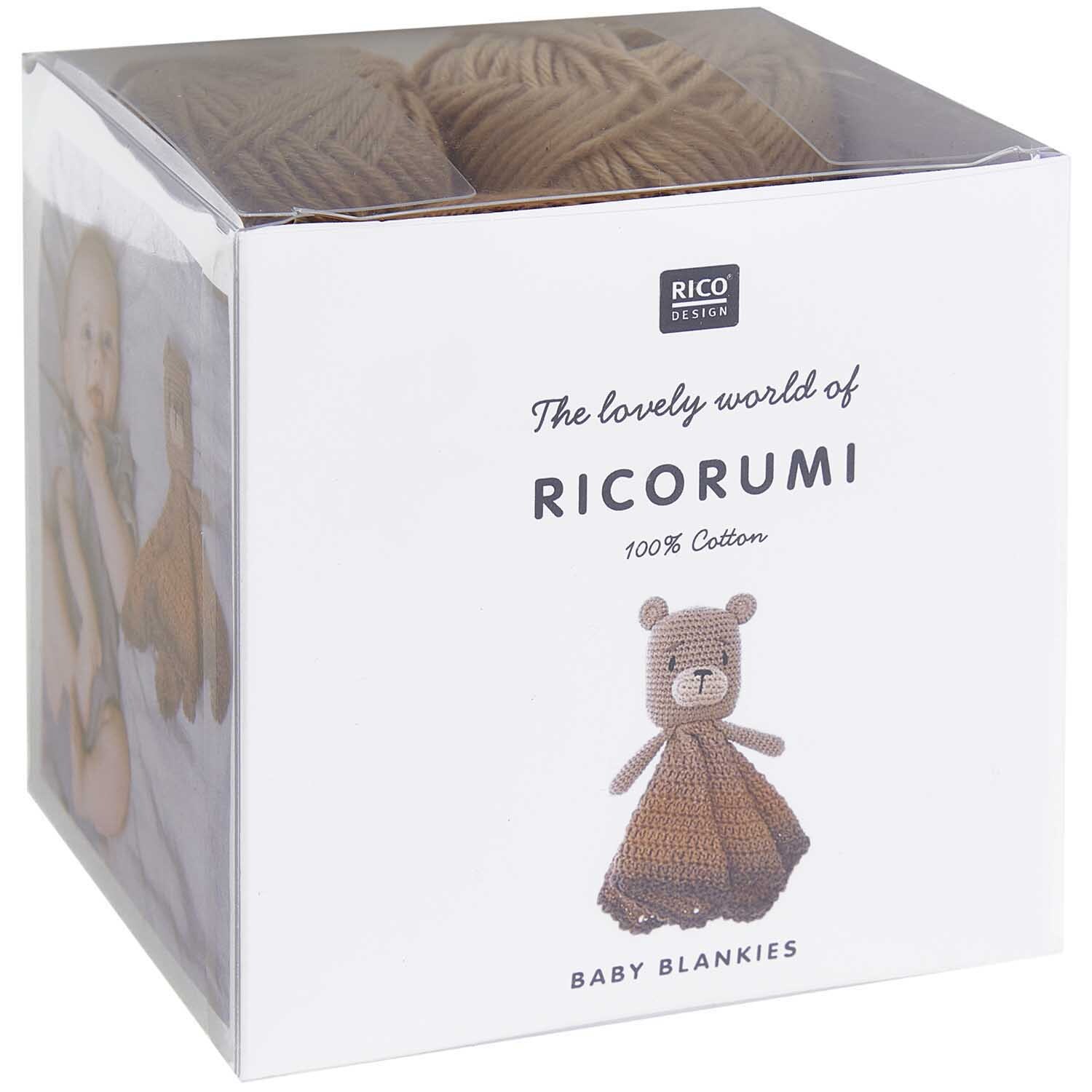 Häkelset Ricorumi Baby Blankies Teddy Häkelset Ricorumi Baby Blankies Teddy