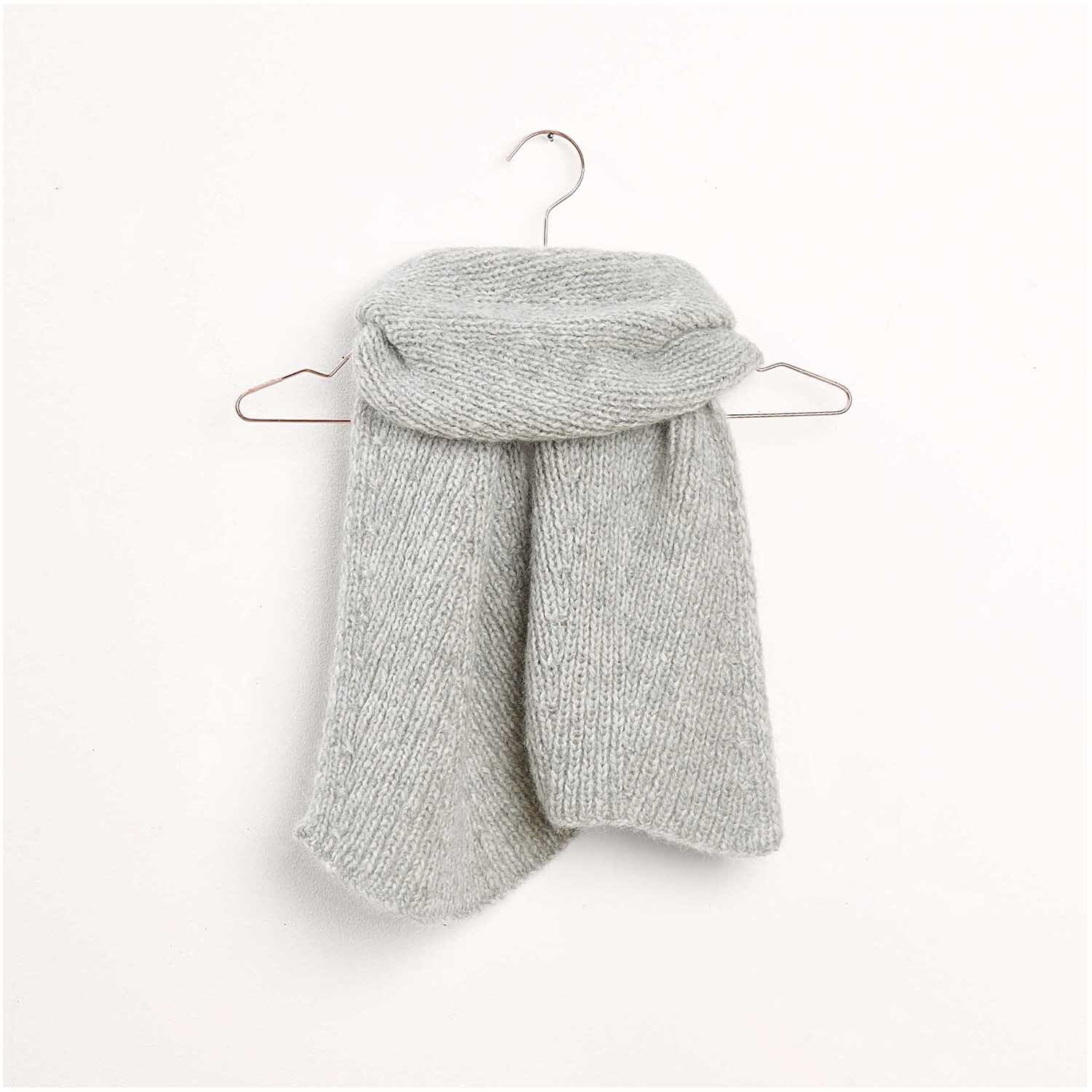 Strickset Schal Modell 14 aus Luxury Knits Winter Special