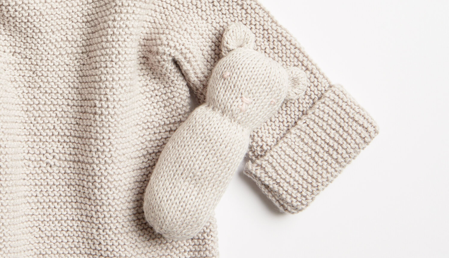Strickanleitung Häschen und Teddy aus Baby Cozy Organic Cotton Cashmere