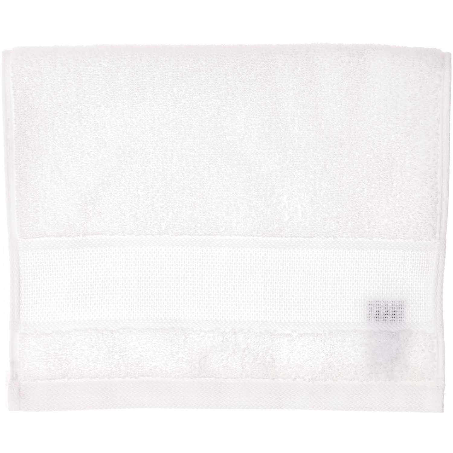Gästehandtuch 30x50cm Farbe Weiß von Rico Design