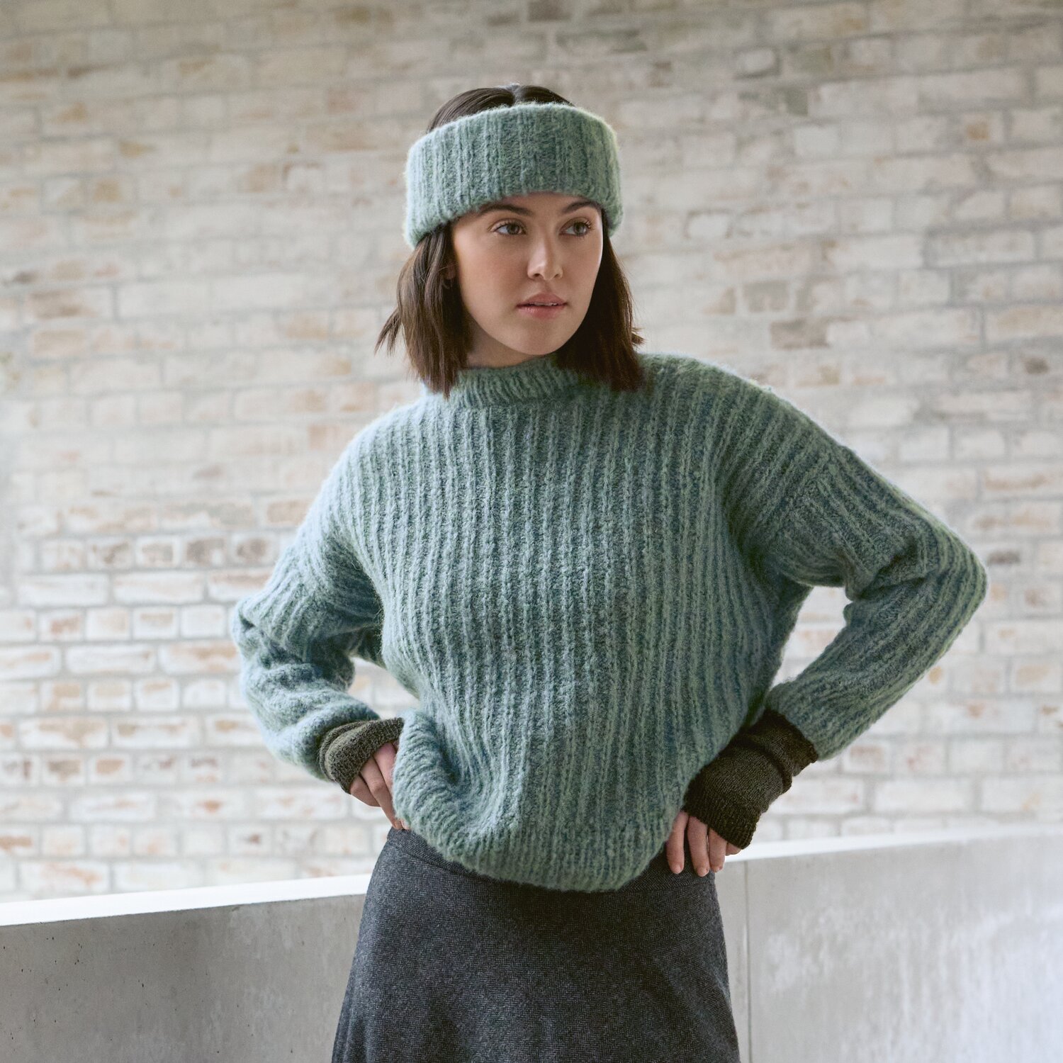Strickset Pullover Modell 12 aus Luxury Knits - Premium Natural Fibres von Rico Design
