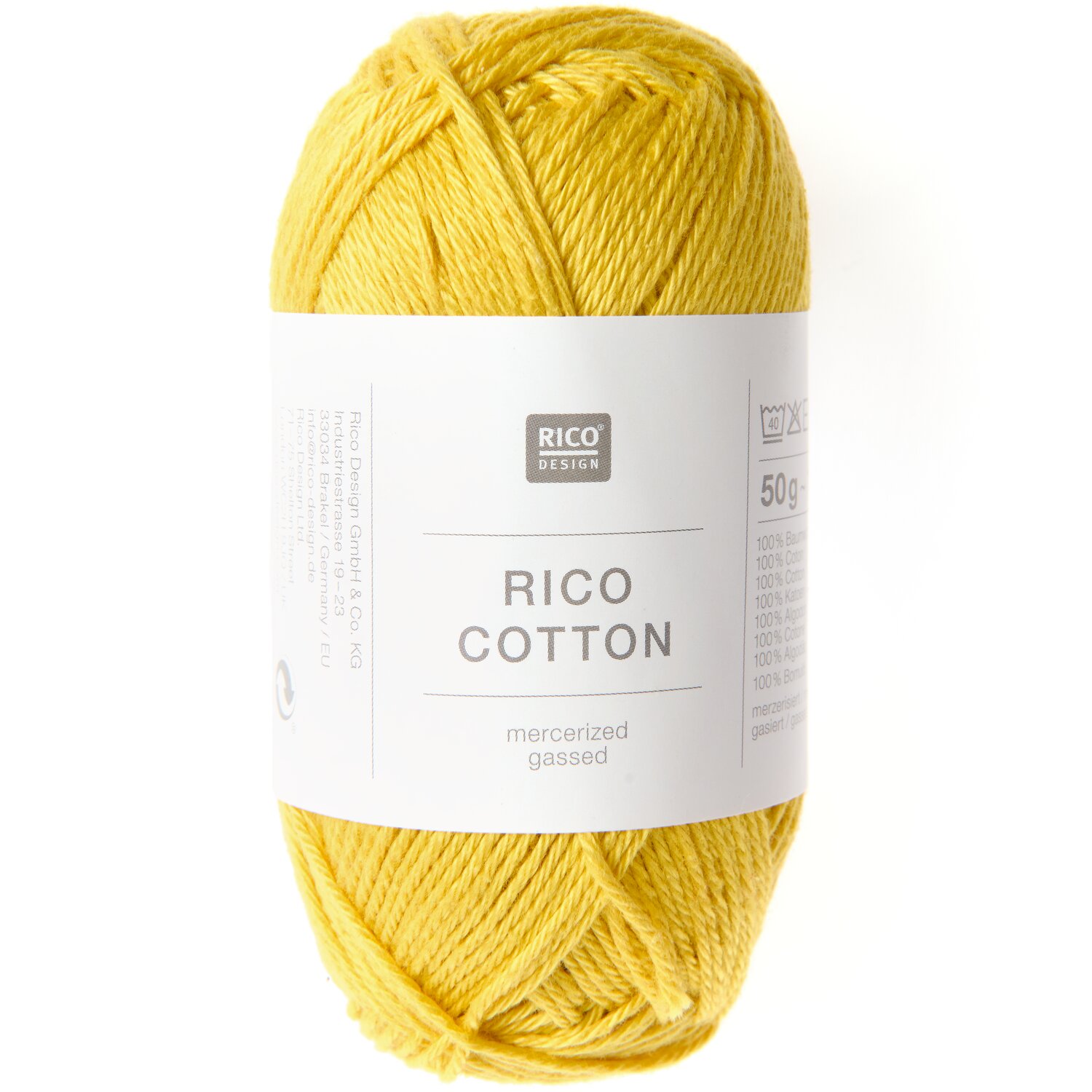Rico Design Rico Cotton Gelb