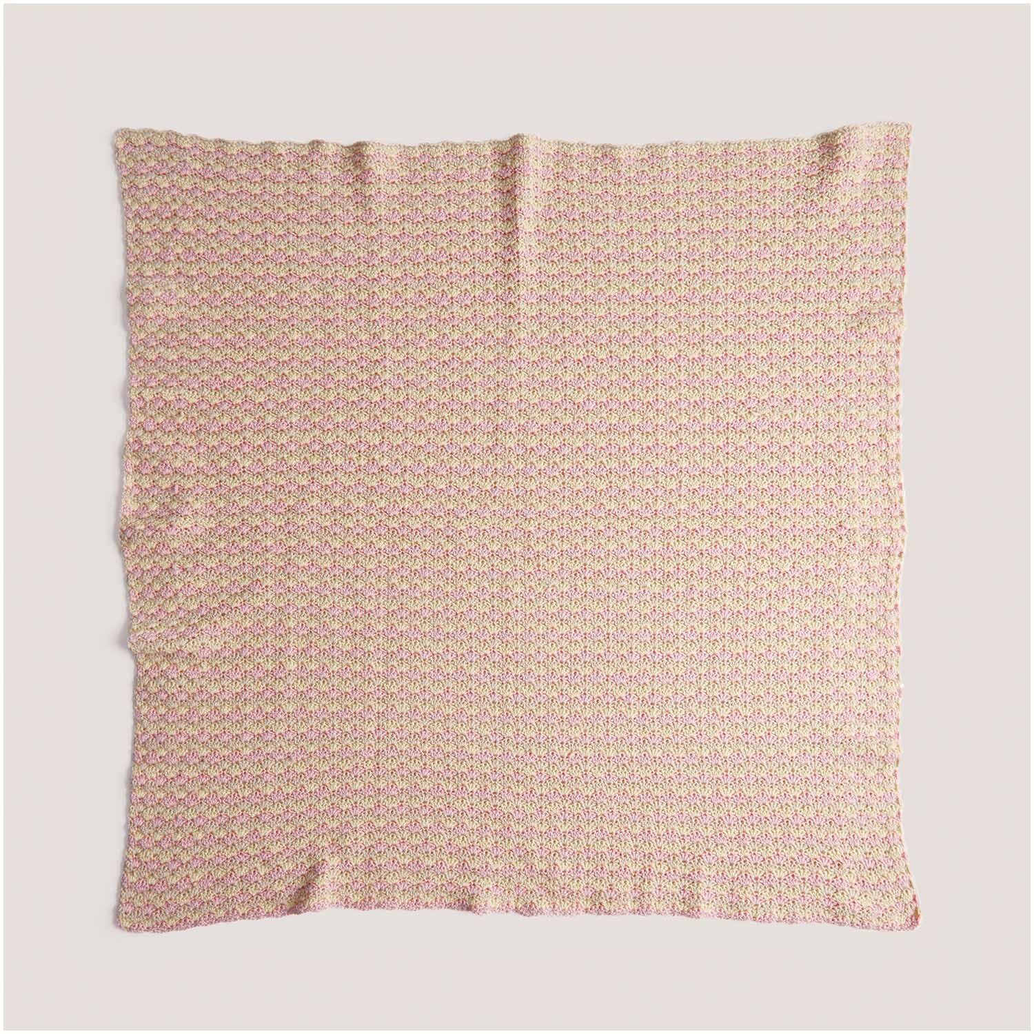 Häkelset Decke Modell 16 aus Baby Merino Nr. 01