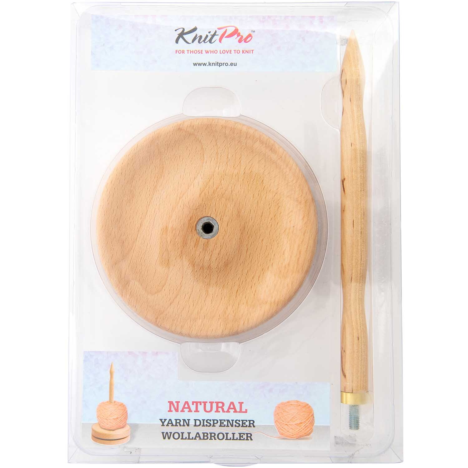 KnitPro Wollabwickler Holz von idee. Creativmarkt