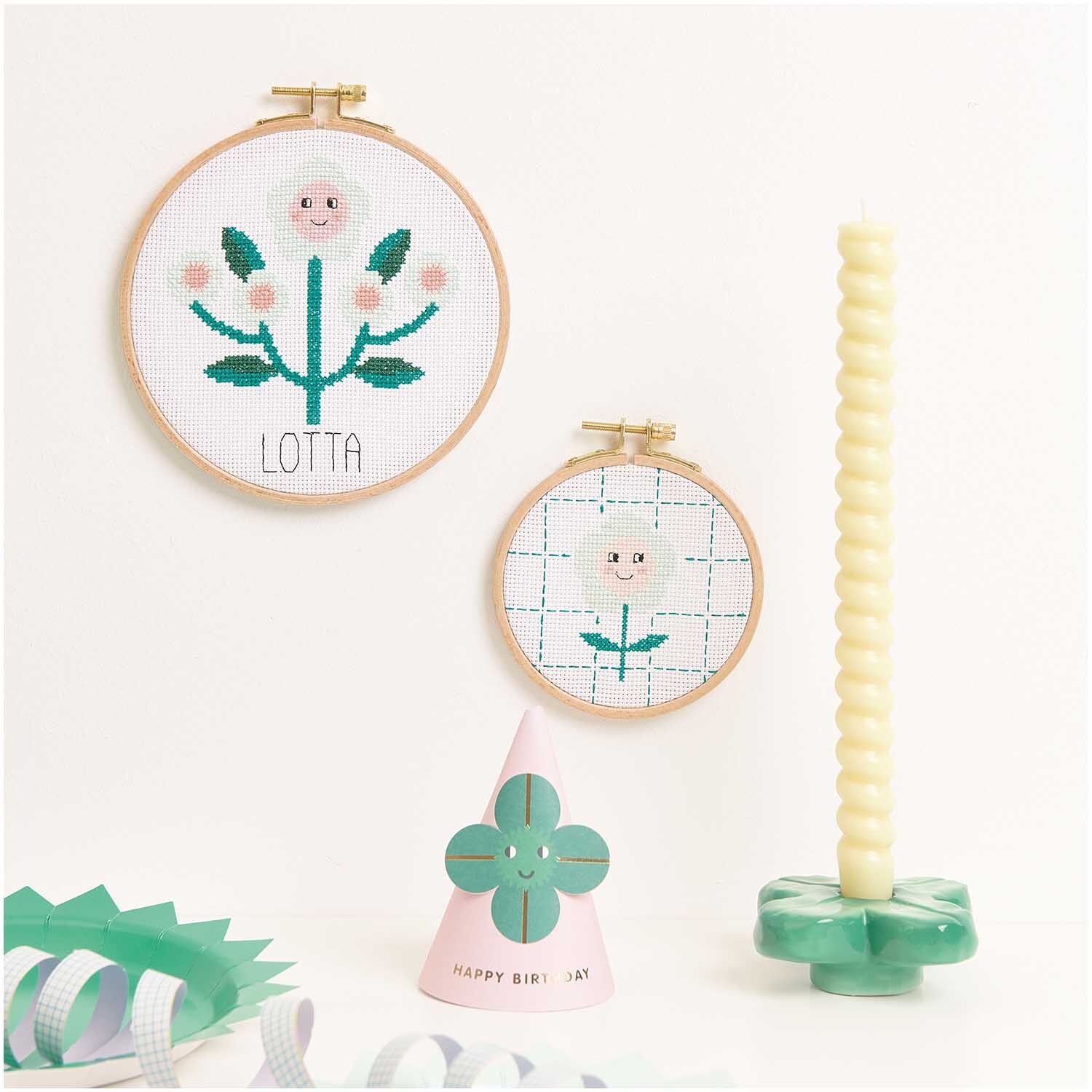 Stickpackung Happy Flower Stickpackung Happy Flower