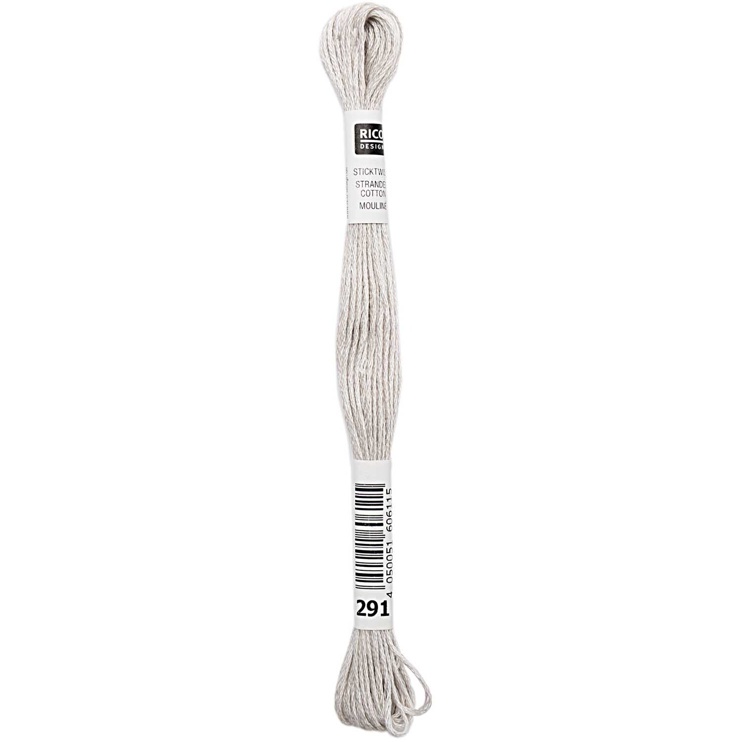 Rico Design Sticktwist 8m 291 Dunkelgrau